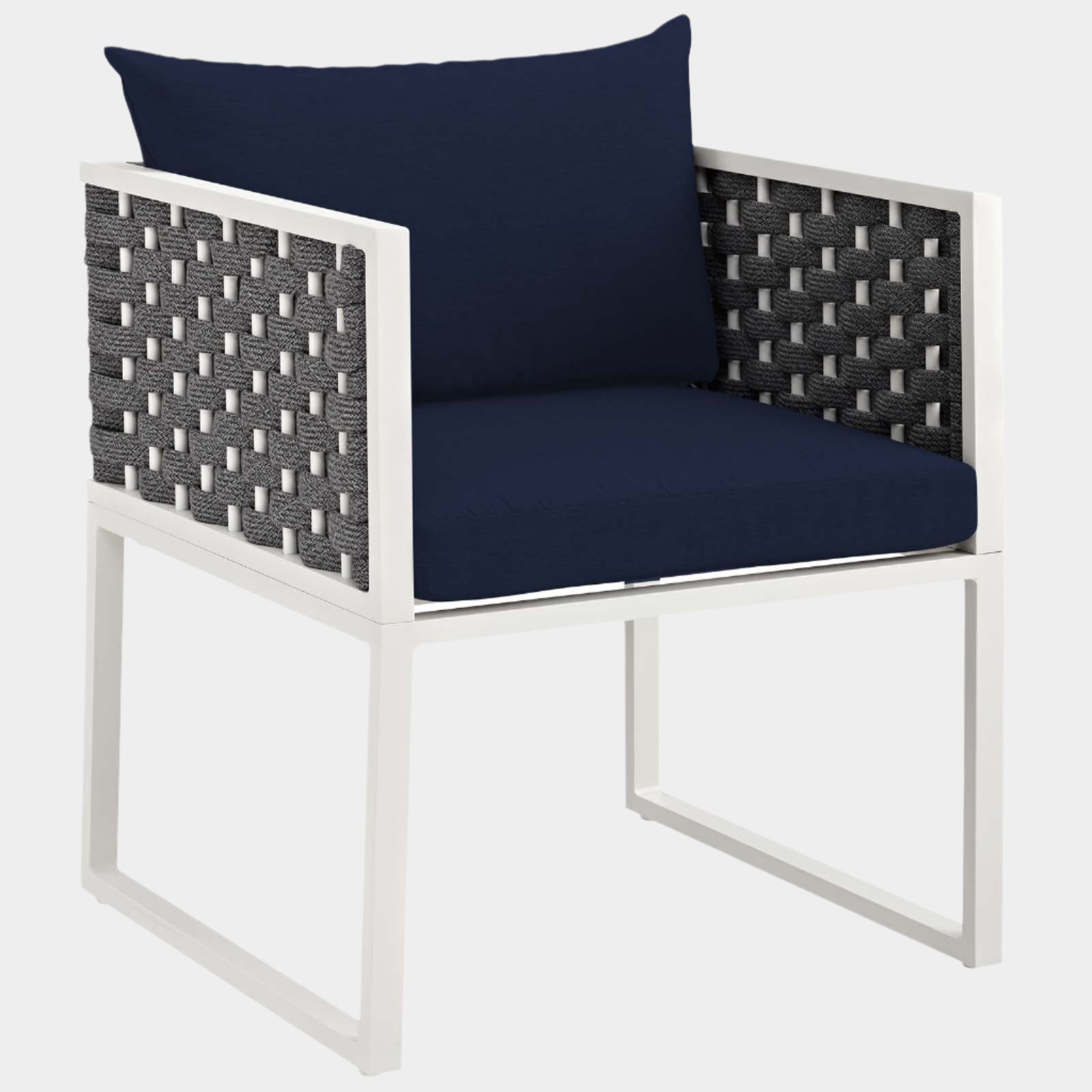 Stance Outdoor Patio Aluminum Dining Armchair