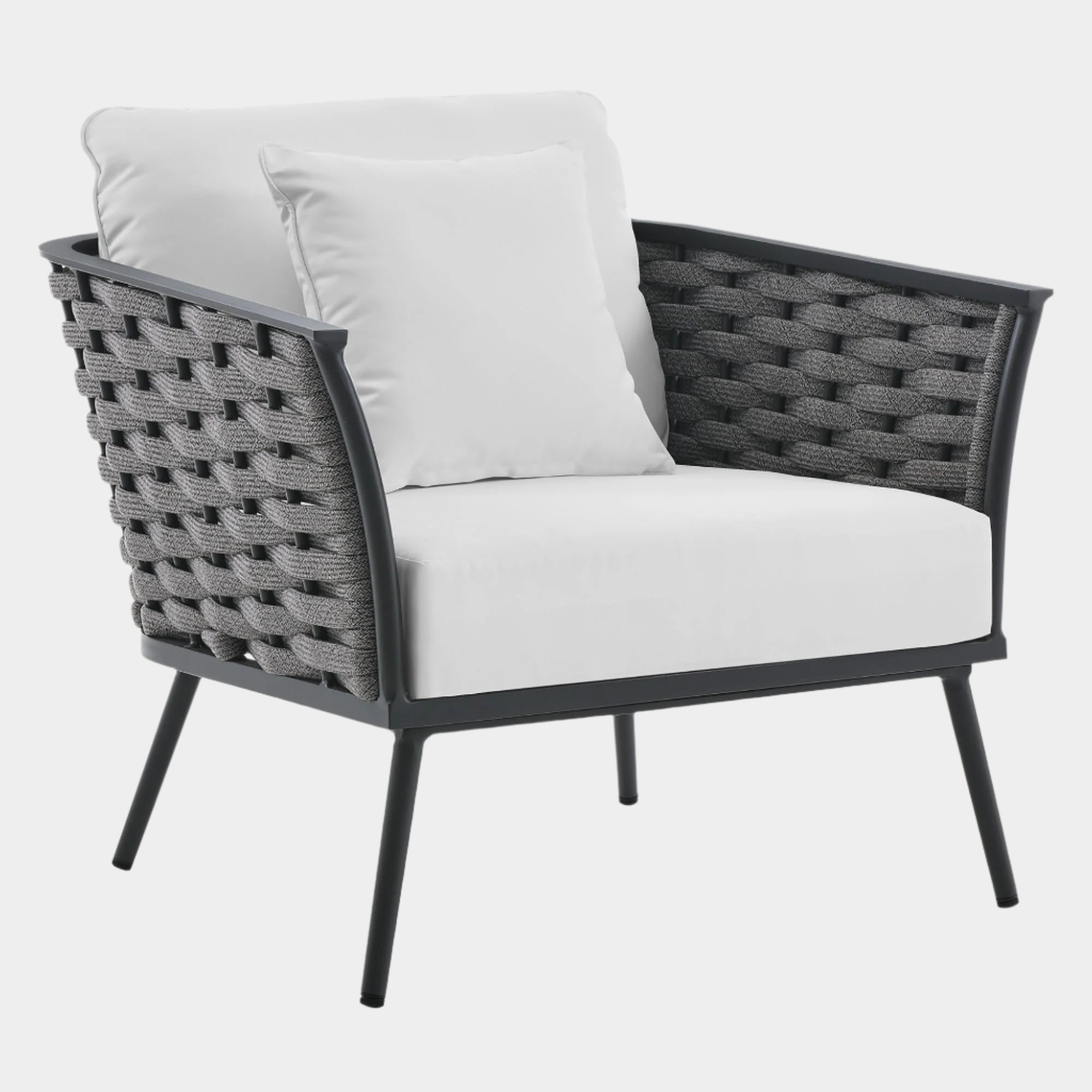 Stance Outdoor Patio Aluminum Armchair