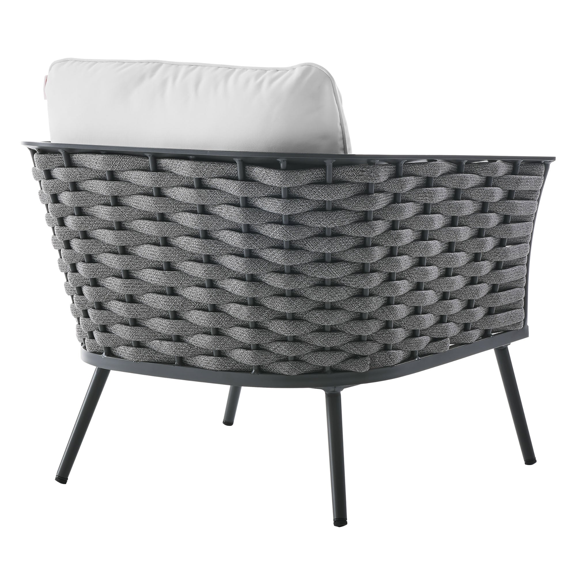 Fauteuil d'extérieur en aluminium Stance 