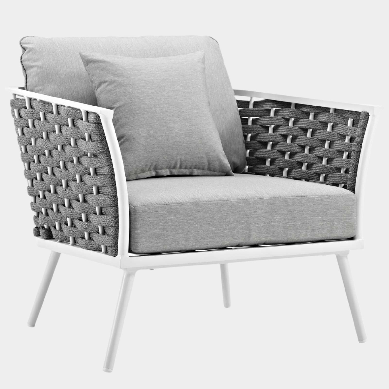 Stance Outdoor Patio Aluminum Armchair