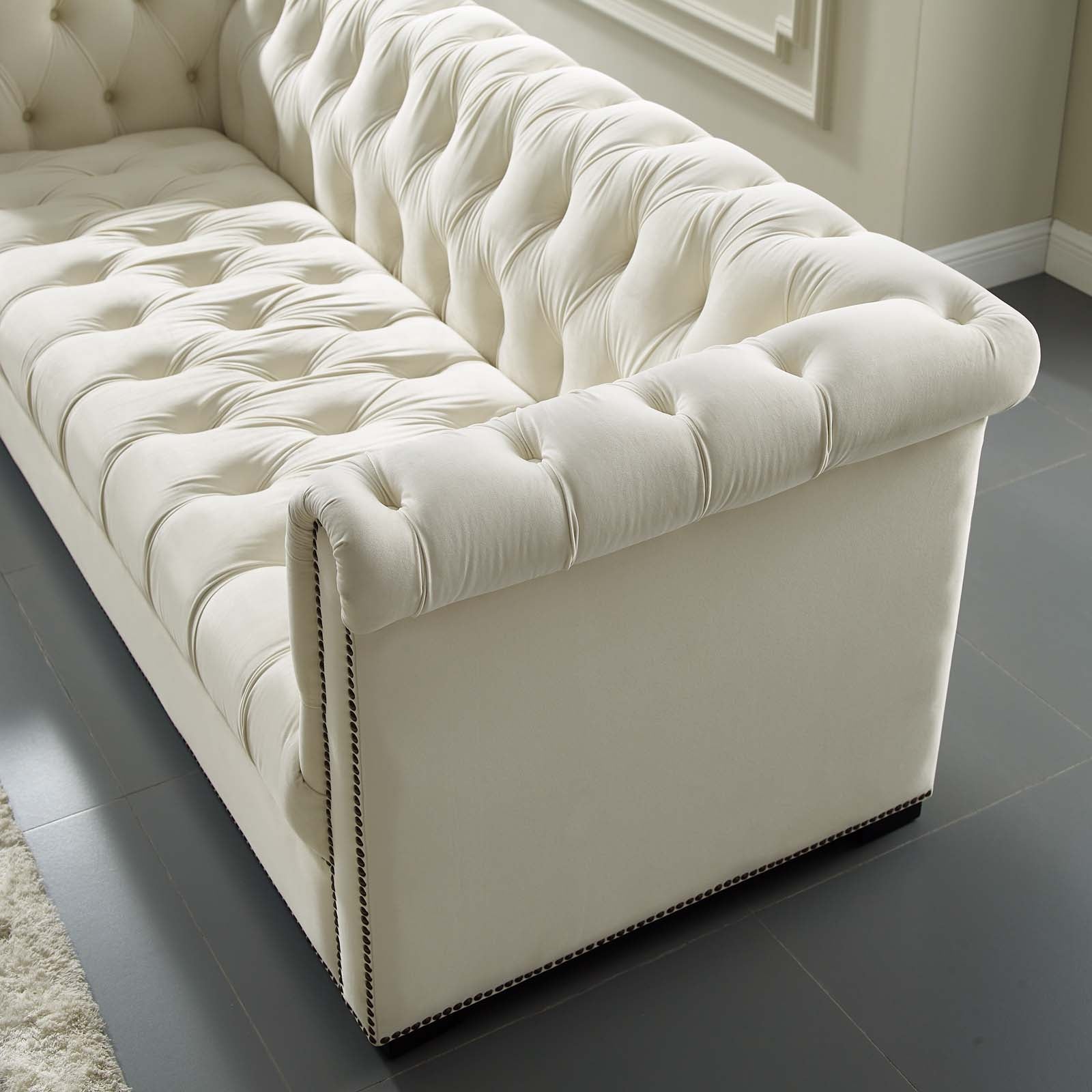 Haley Velvet Sofa