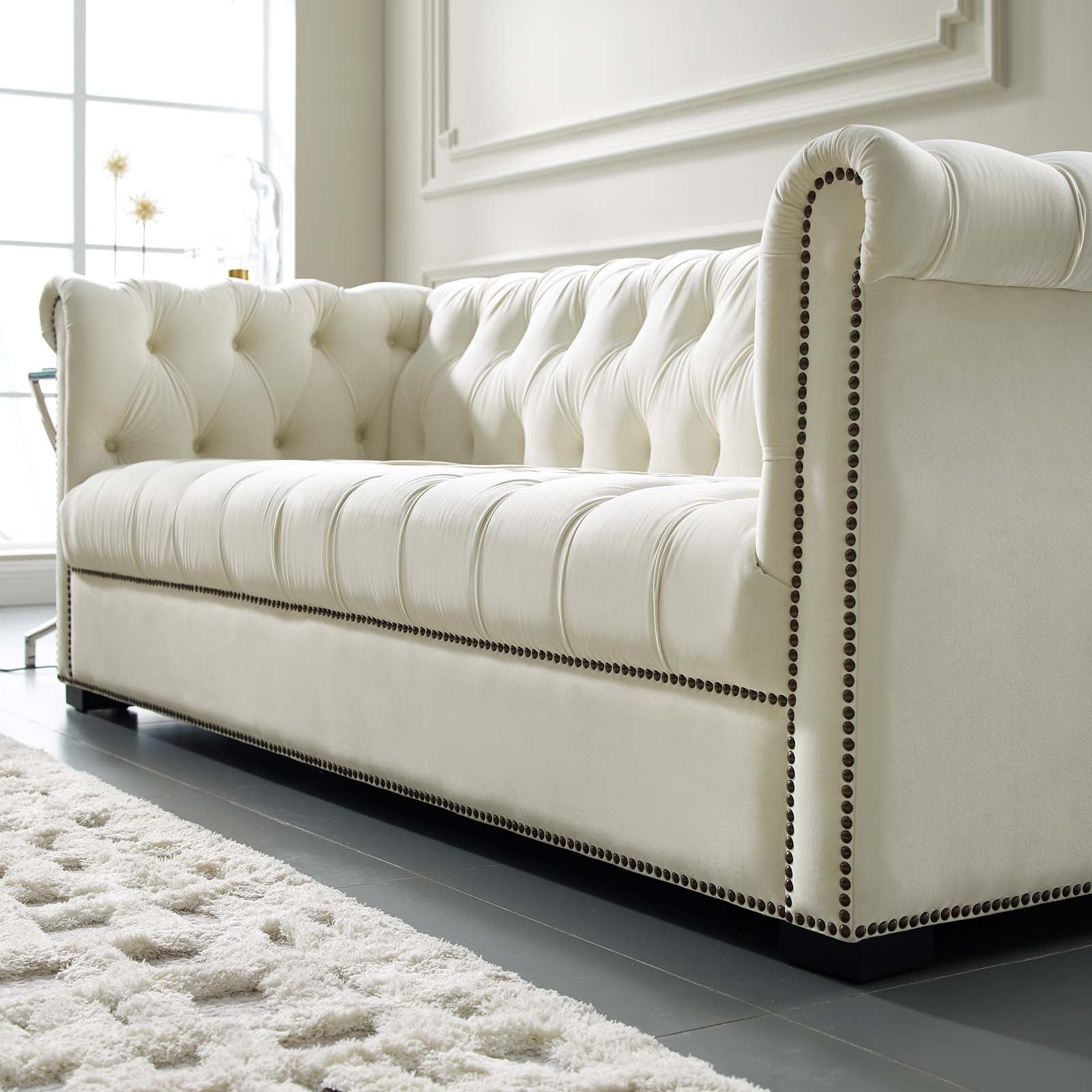 Haley Velvet Sofa