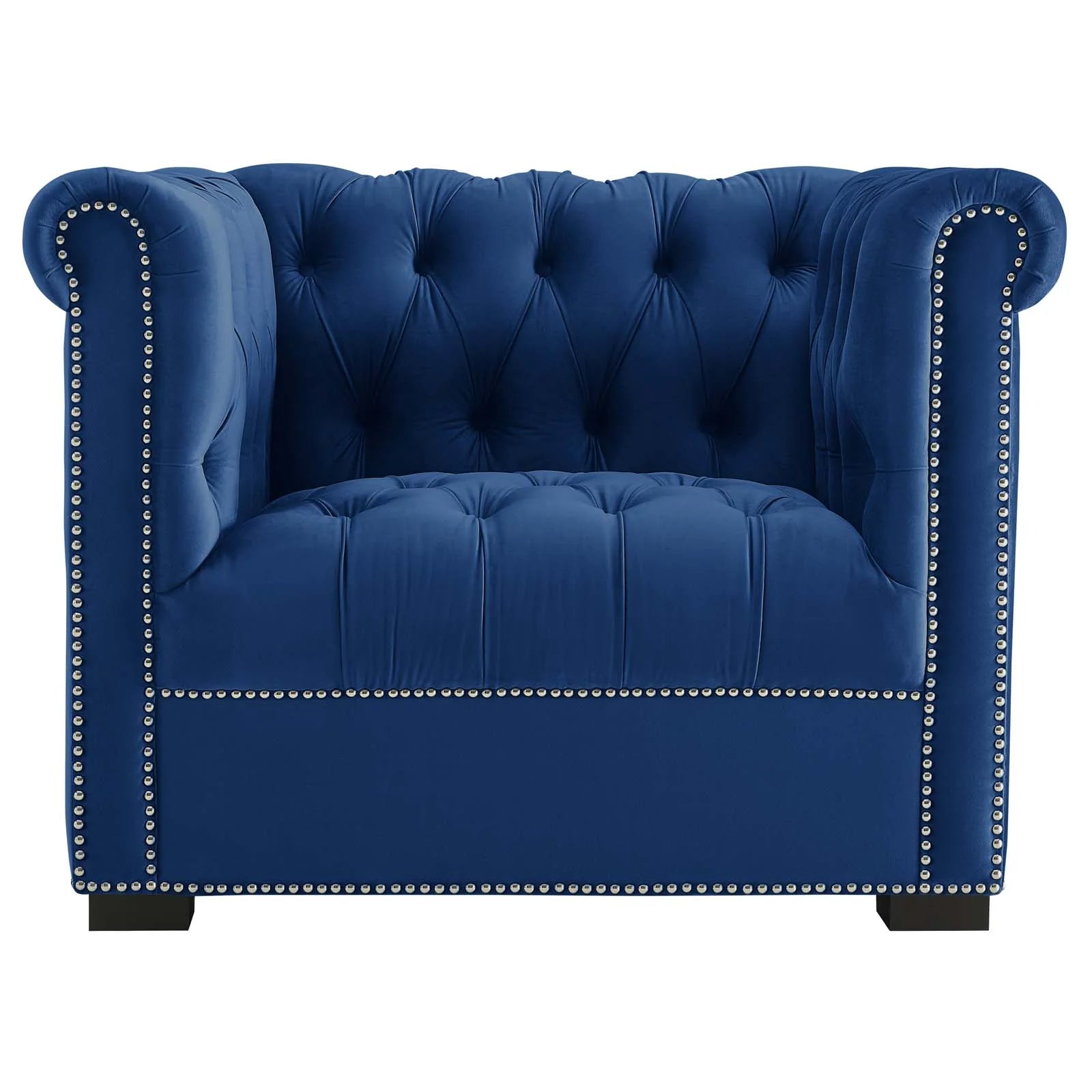 Fauteuil en velours Heritage Performance