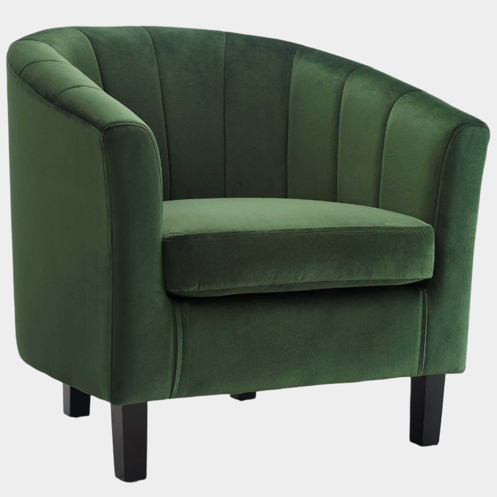 Prospect Channel Tufted Performance Velvet Armchair