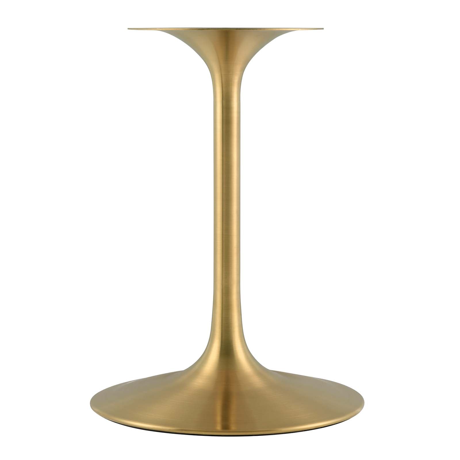 Leo Brass Faux Marble (Stone) Table