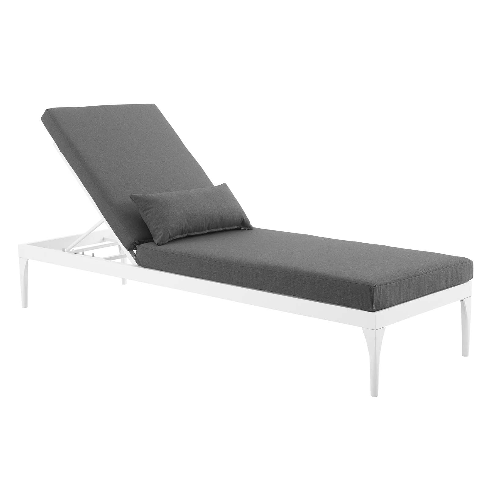 Perspective Cushion Outdoor Patio Chaise Lounge Chair