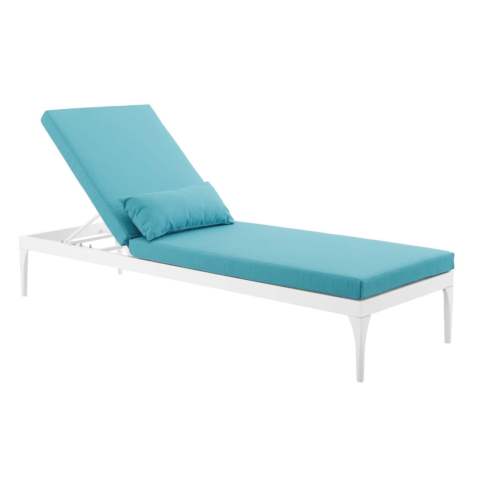 Perspective Cushion Outdoor Patio Chaise Lounge Chair