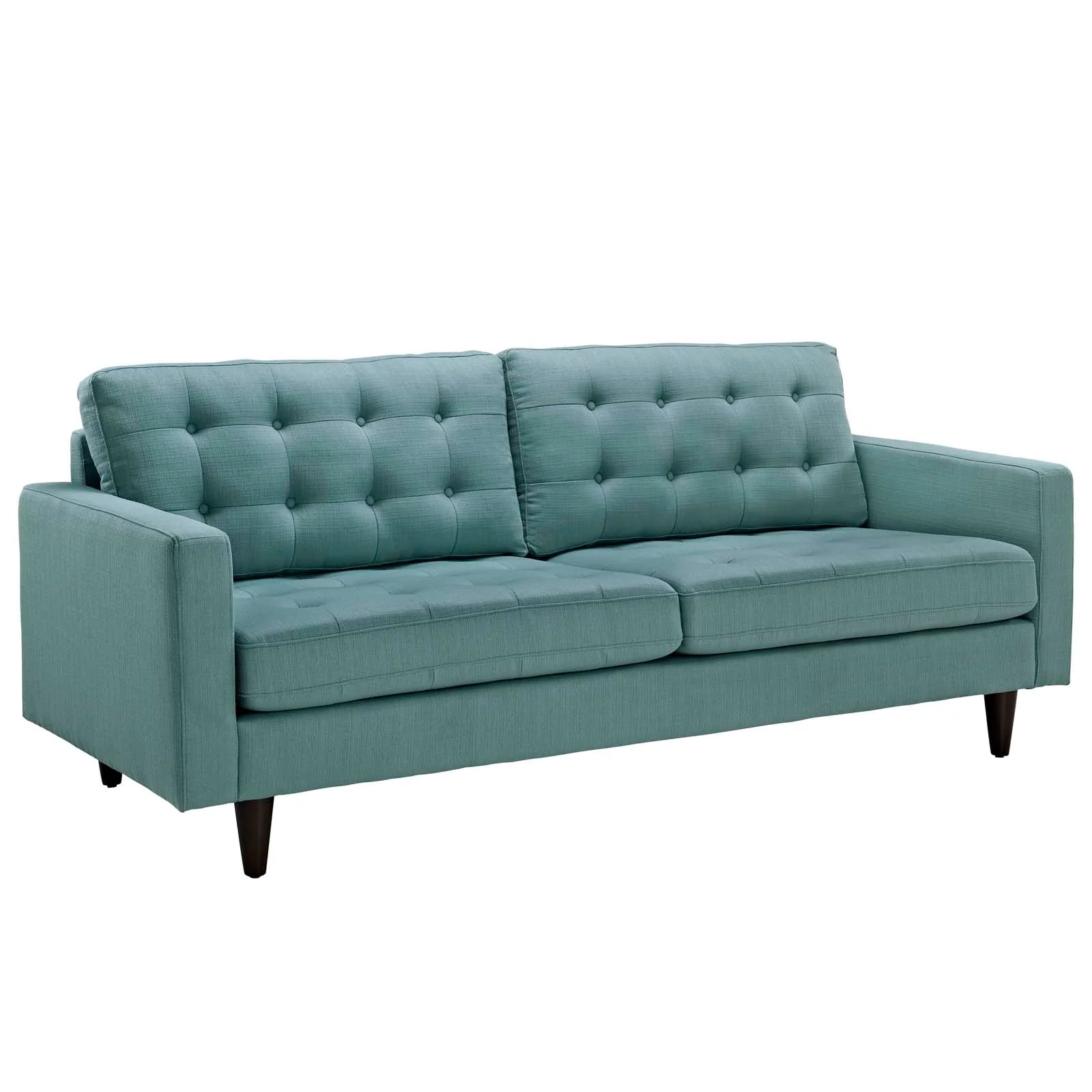 Chaise sans accoudoirs rembourrée en duvet Commix