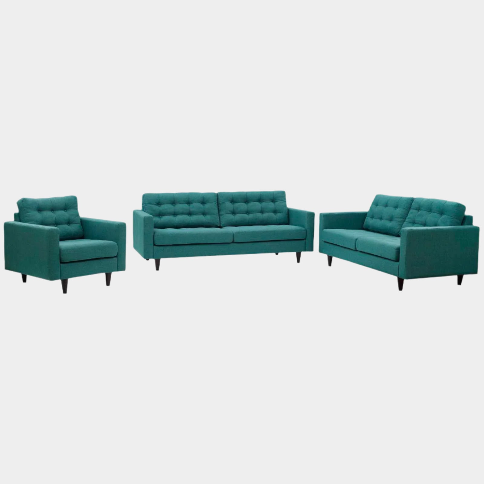 Chaise sans accoudoirs rembourrée en duvet Commix