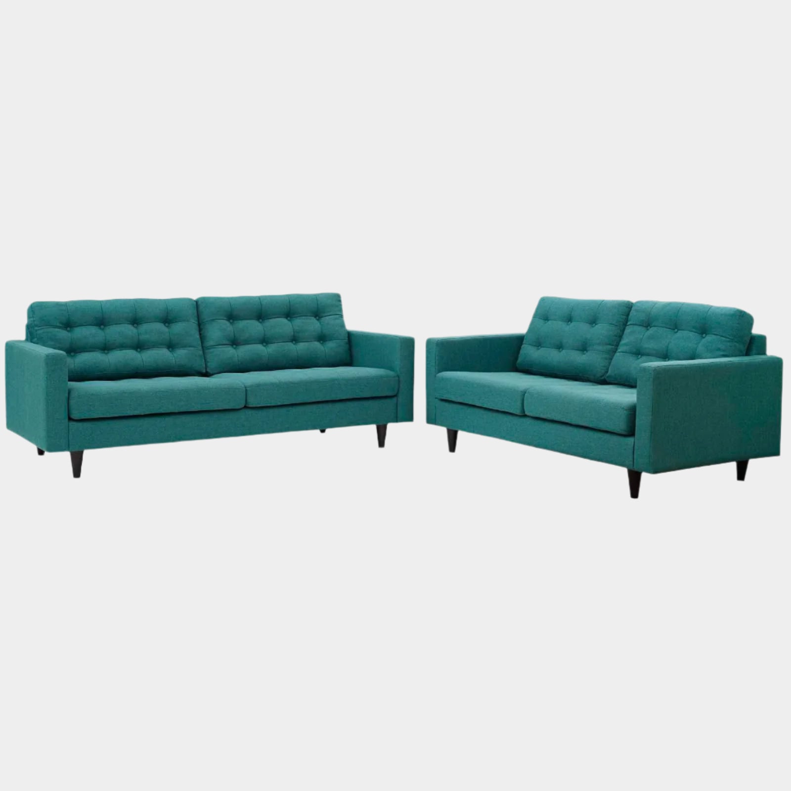 Chaise sans accoudoirs rembourrée en duvet Commix