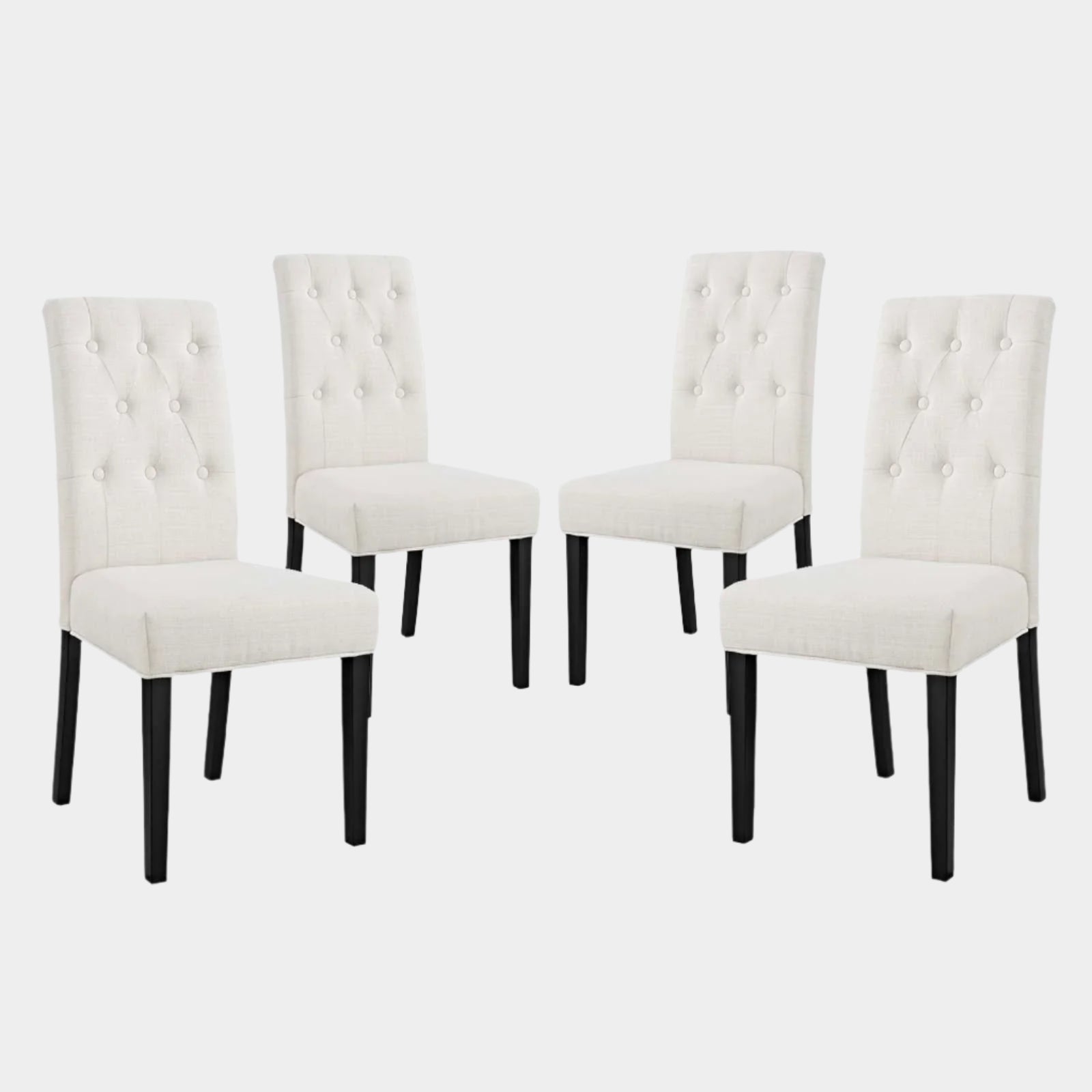 Confer Dining Side Chair Fabric Set of 4