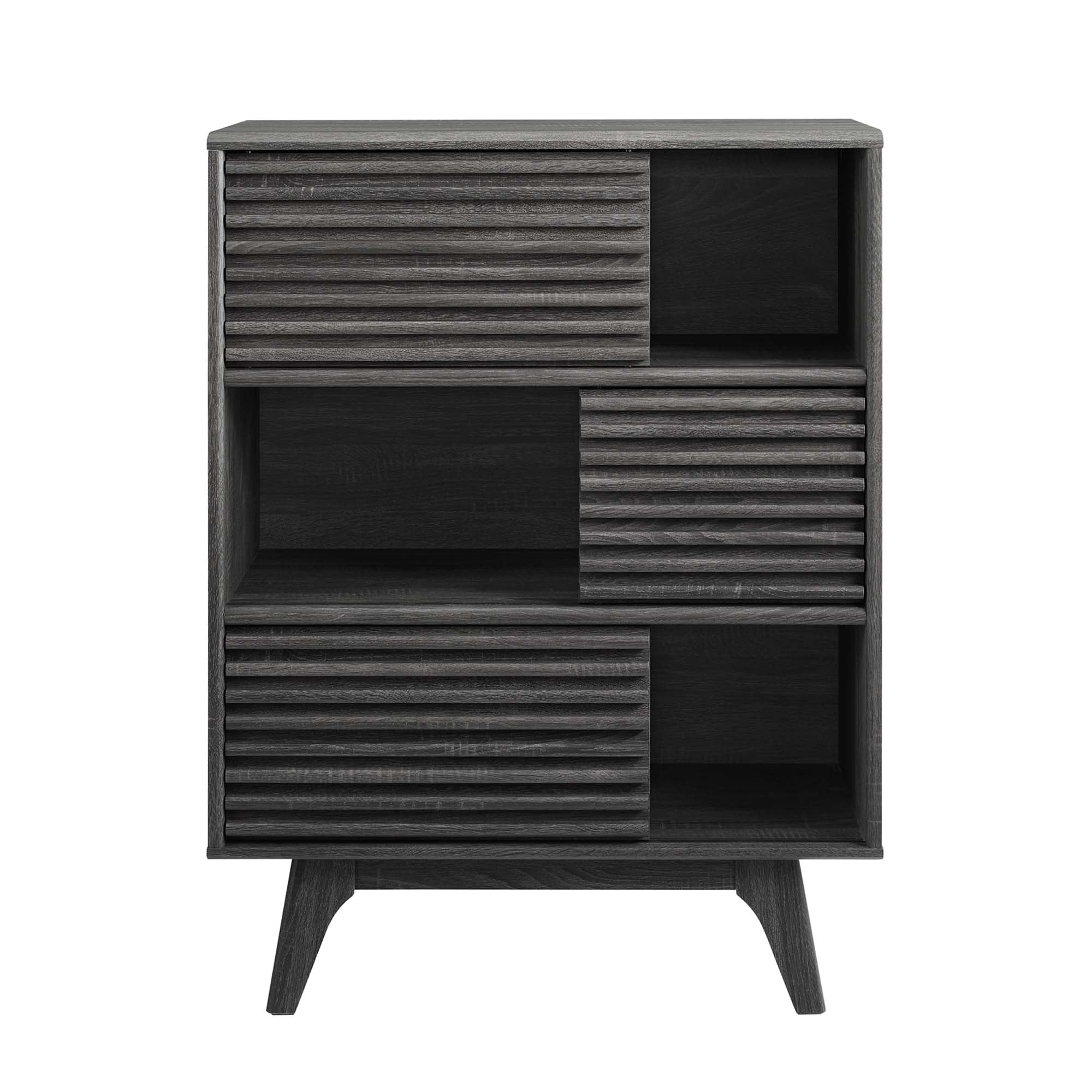 Render Three-Tier Display Storage Cabinet Stand