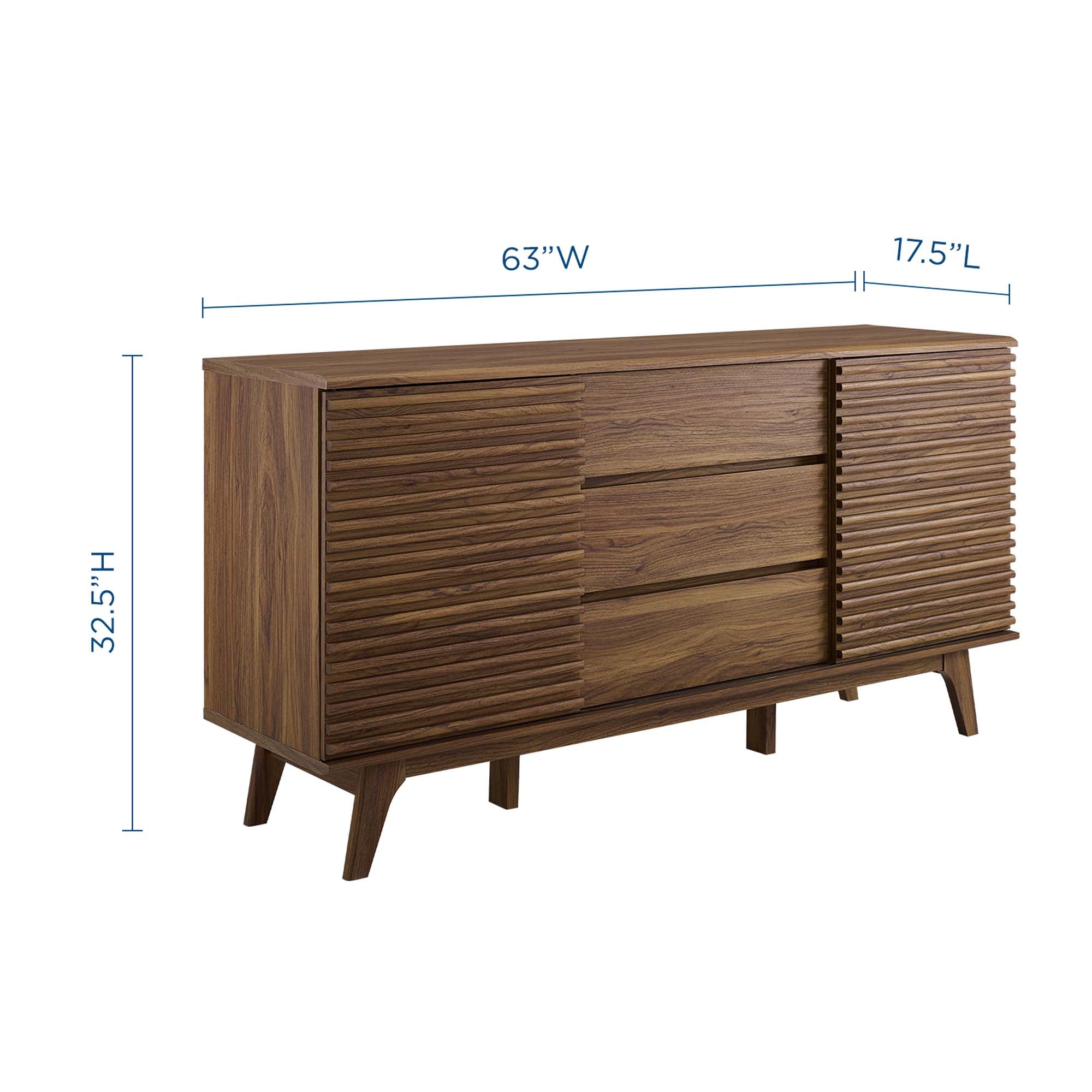 Render 63" Sideboard Buffet Table or TV Stand