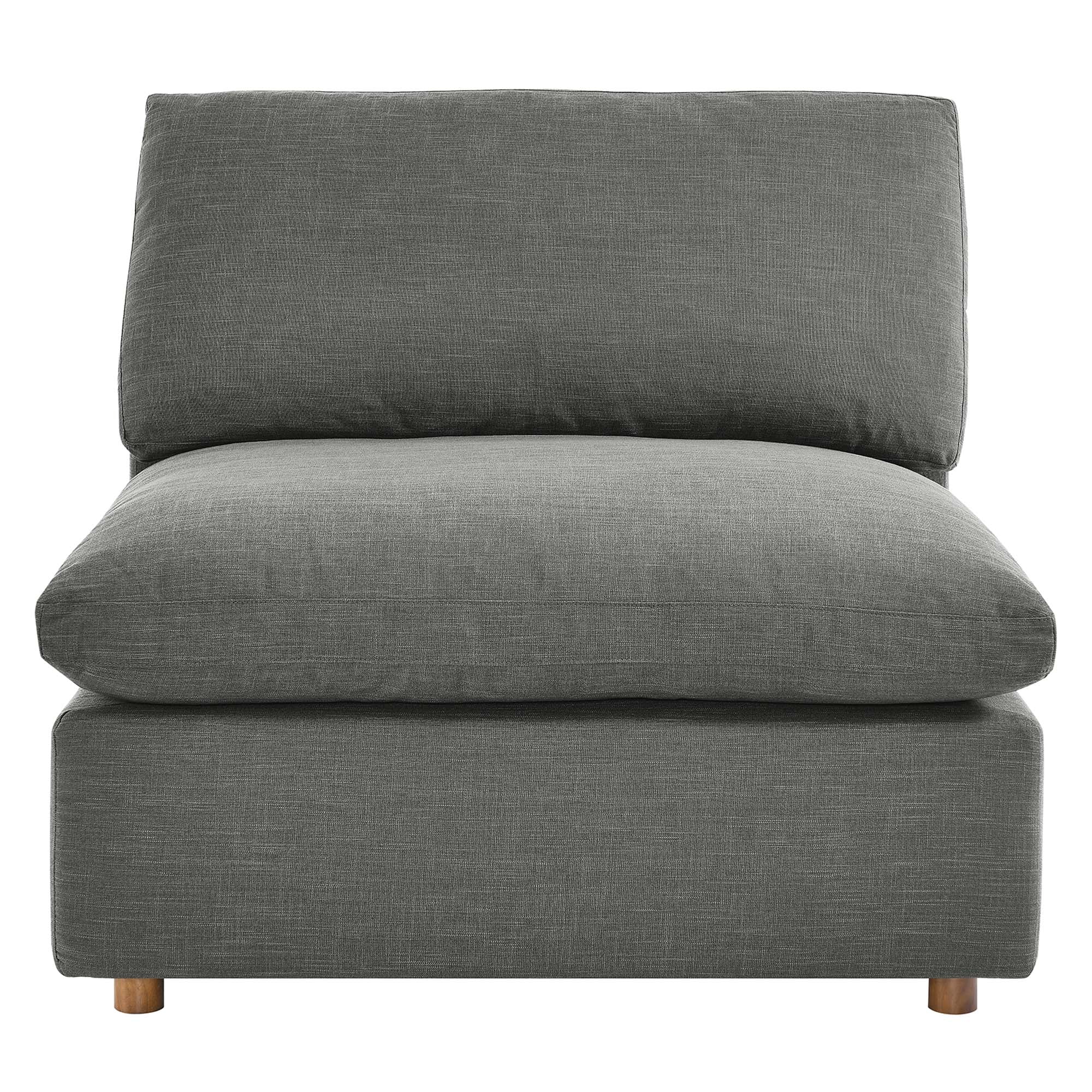 Commix 3 Piece Down Filled Overstuffed Sectional Sofa