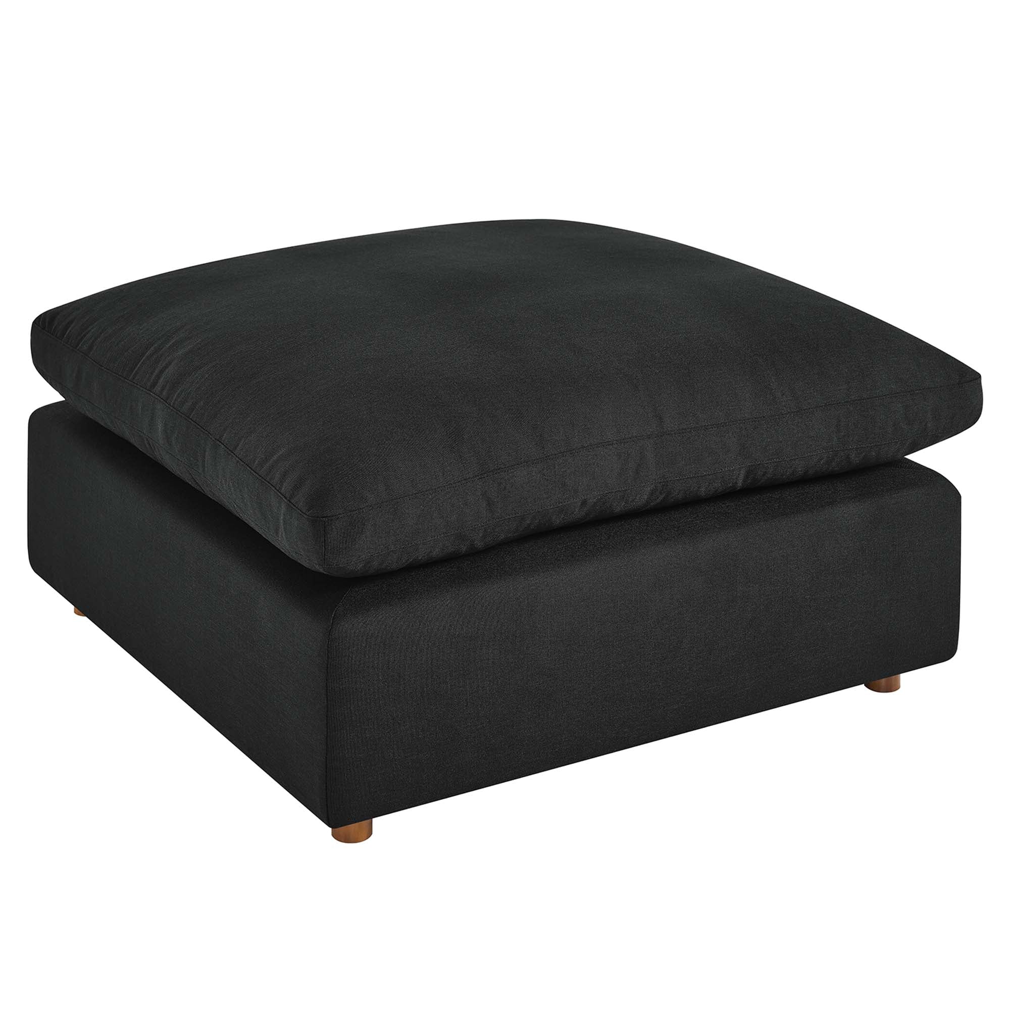 Chaise sans accoudoirs rembourrée en duvet Commix