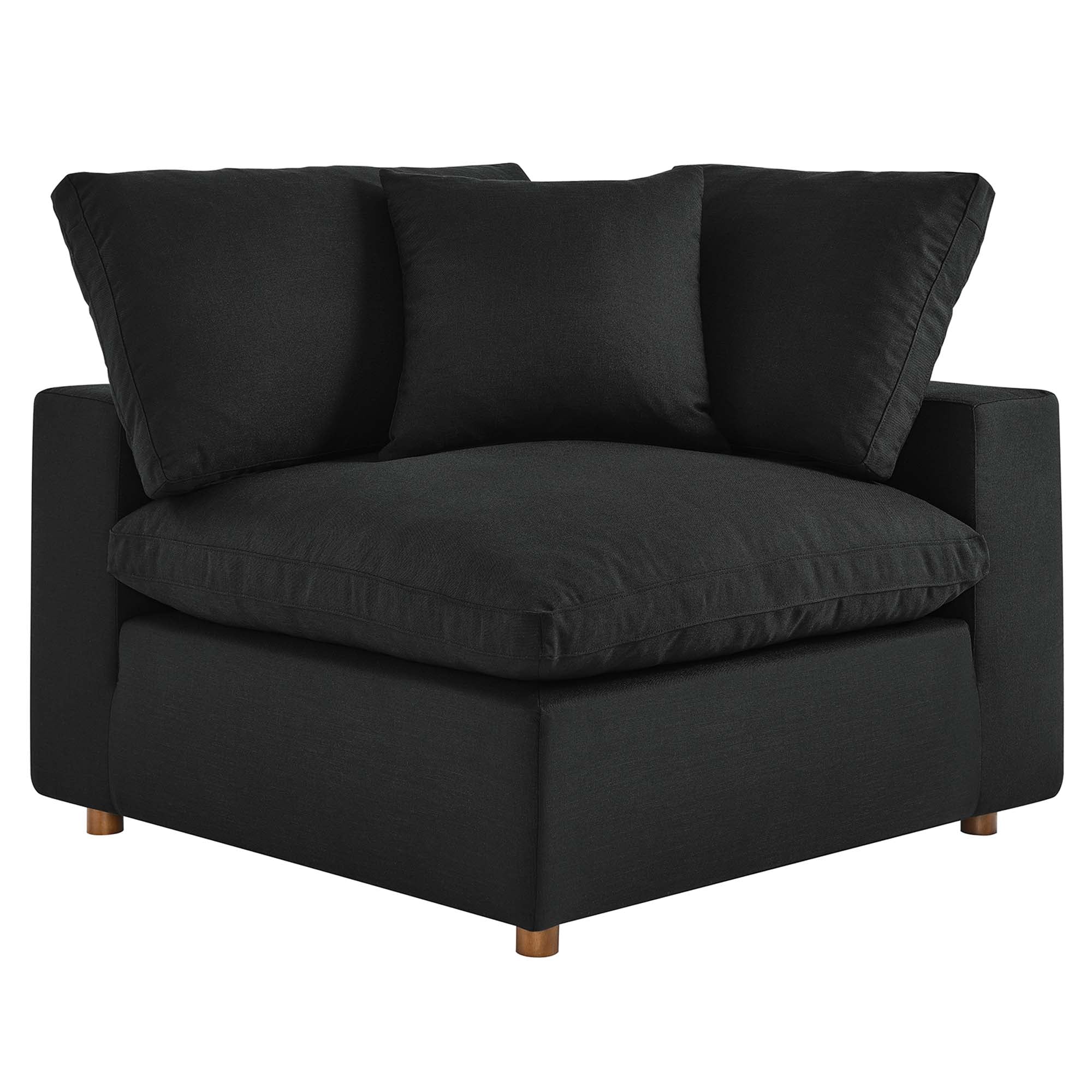 Commix 4 Piece Down Filled Overstuffed Sectional Sofa