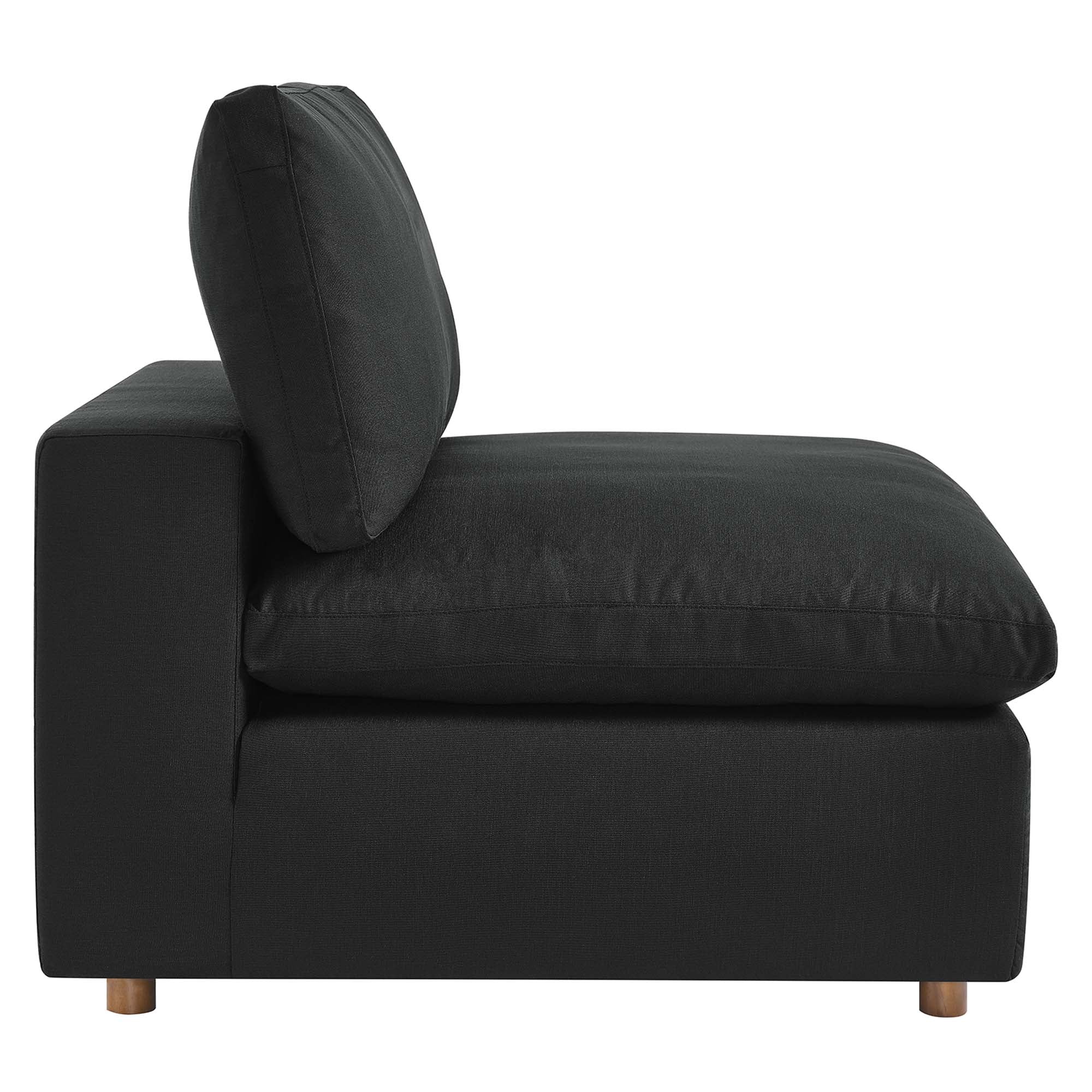 Commix 4 Piece Down Filled Overstuffed Sectional Sofa