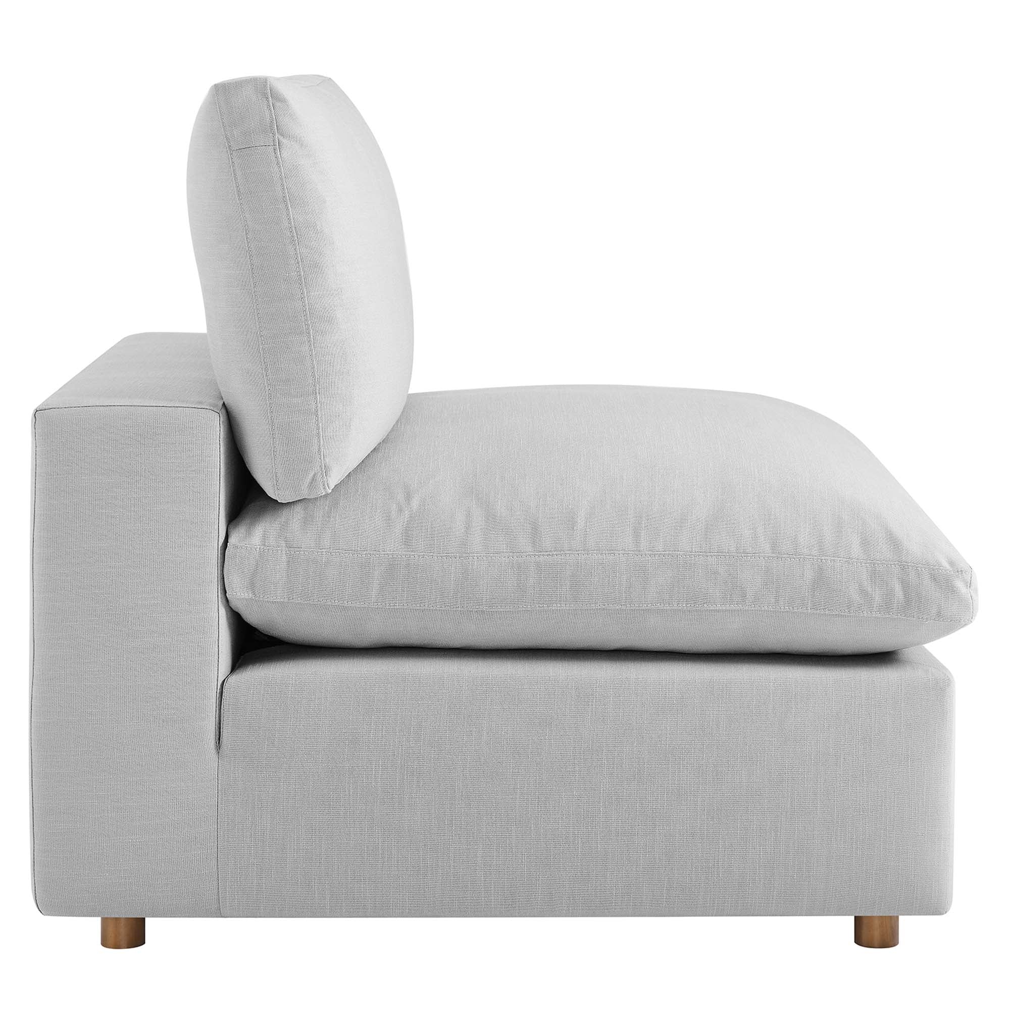 Commix 4 Piece Down Filled Overstuffed Sectional Sofa