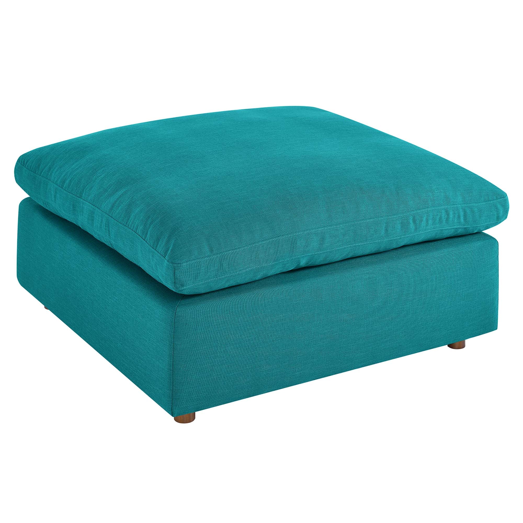 Chaise sans accoudoirs rembourrée en duvet Commix