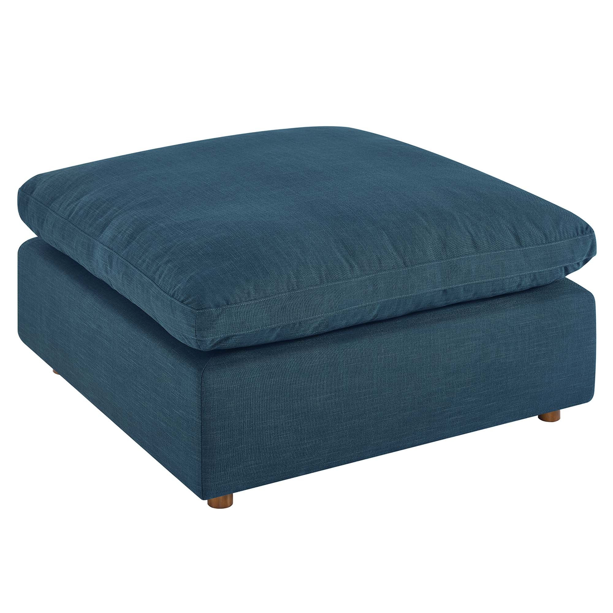 Chaise sans accoudoirs rembourrée en duvet Commix