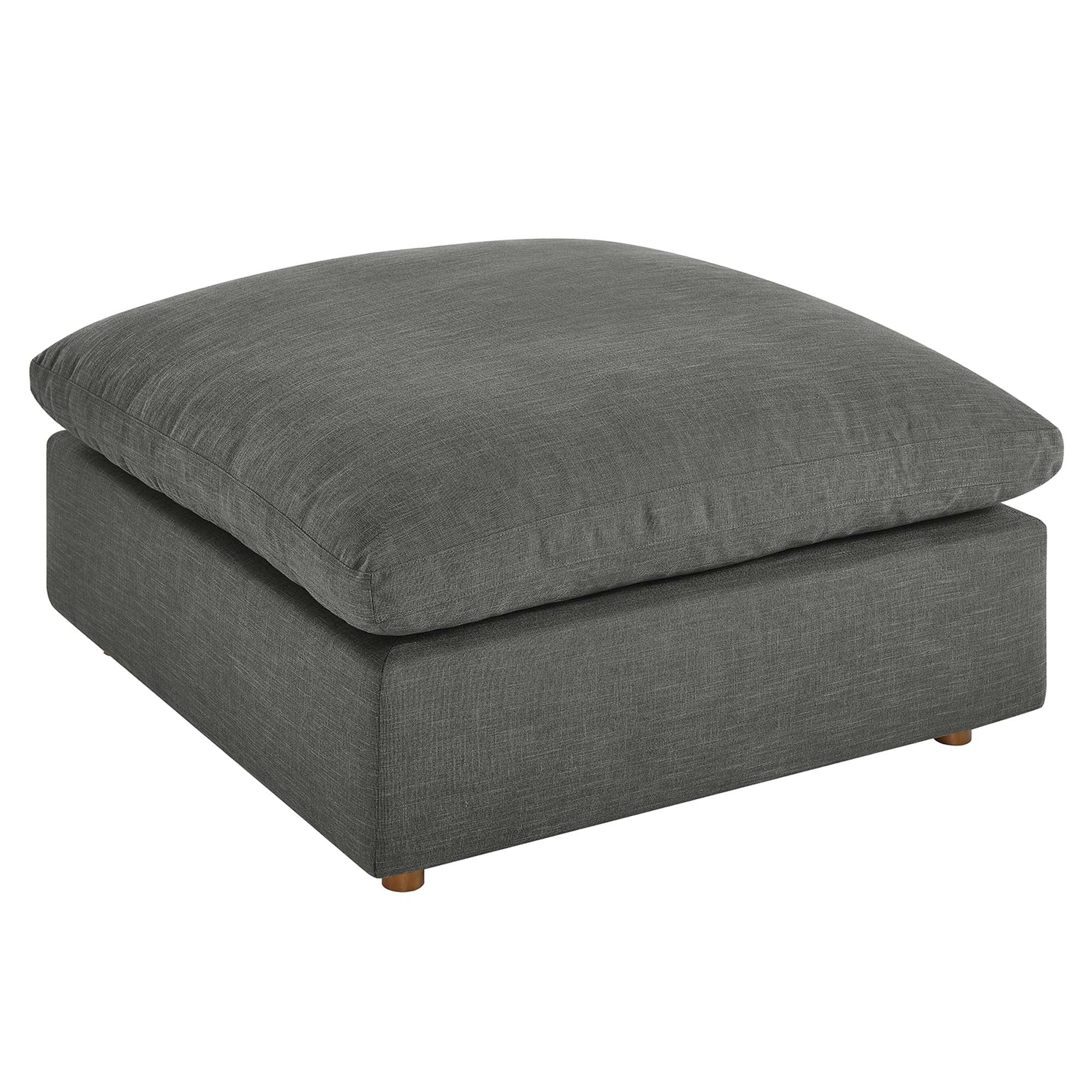 Chaise sans accoudoirs rembourrée en duvet Commix