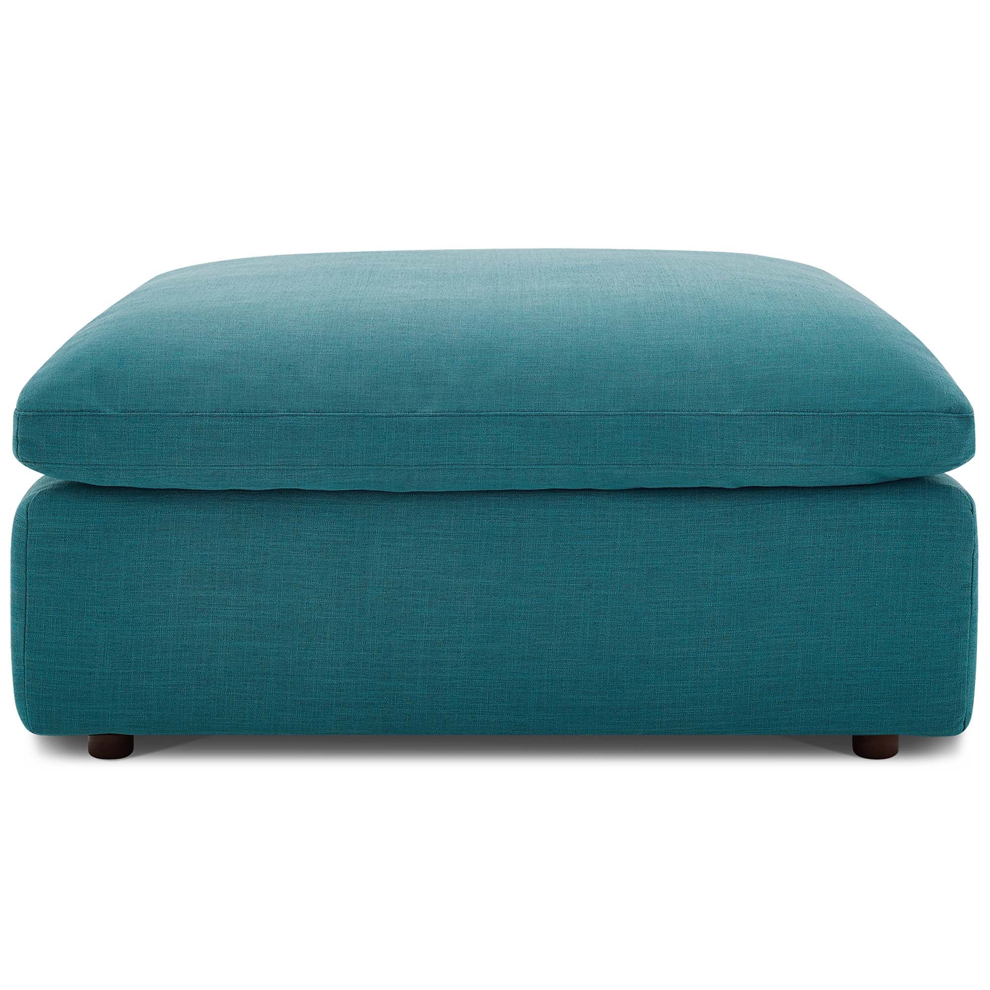 Chaise sans accoudoirs rembourrée en duvet Commix