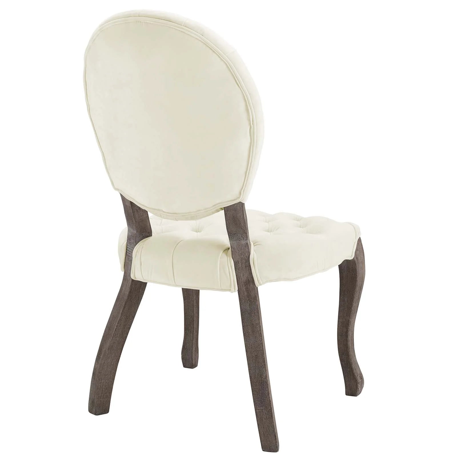 Exhibit French Vintage Dining Performance Velvet Side Chair