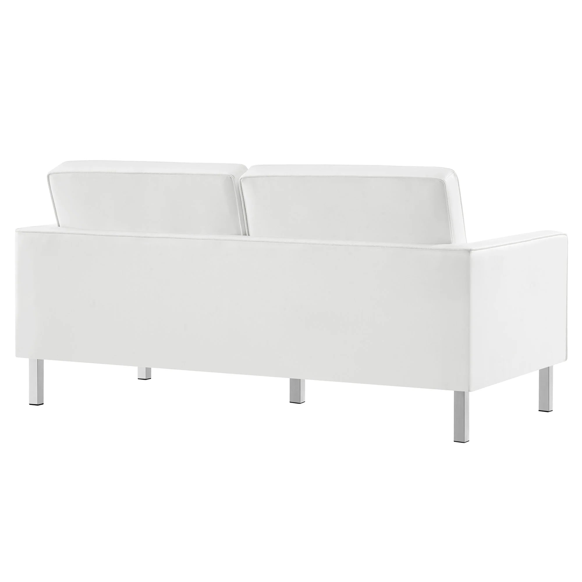Chaise sans accoudoirs rembourrée en duvet Commix