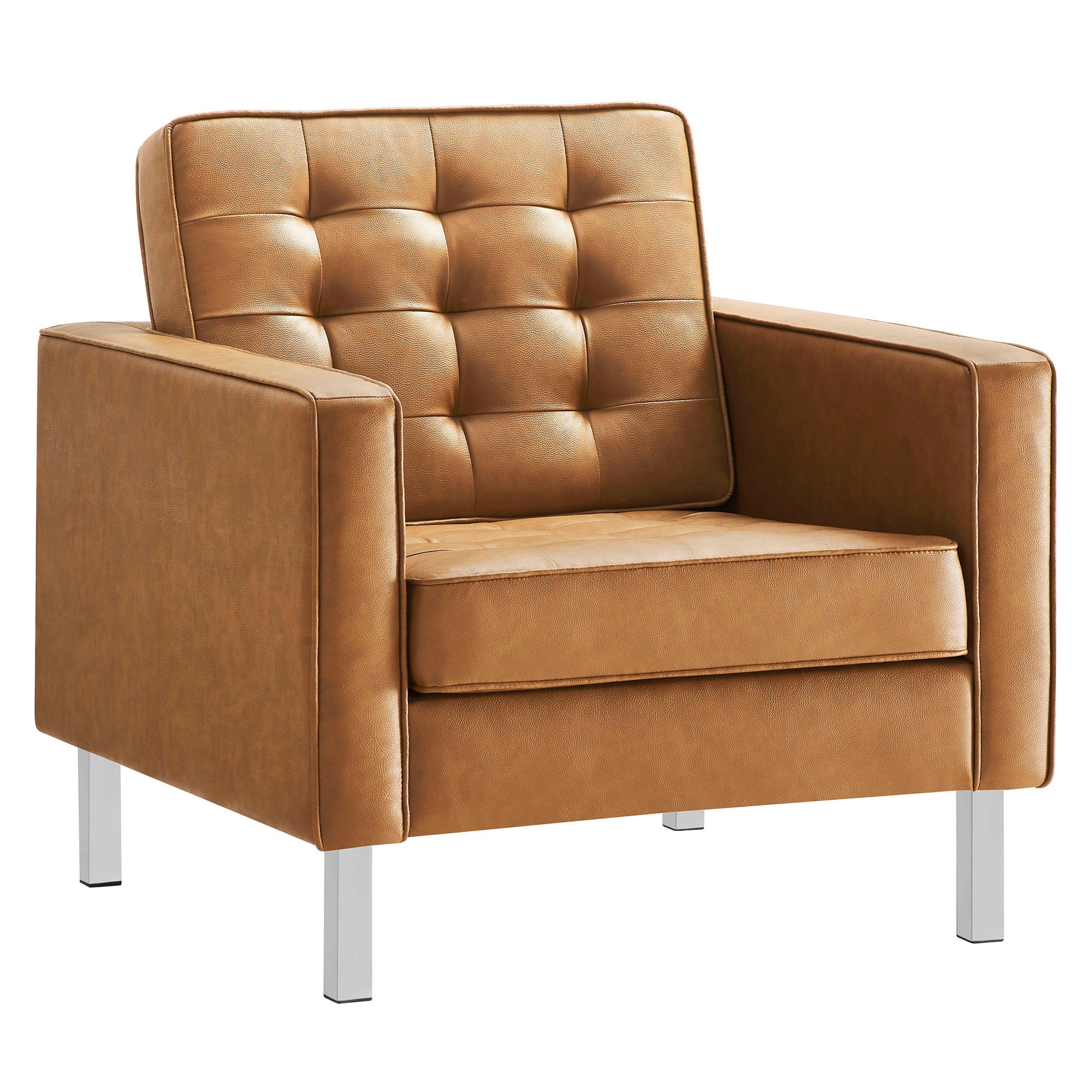 Chaise sans accoudoirs rembourrée en duvet Commix