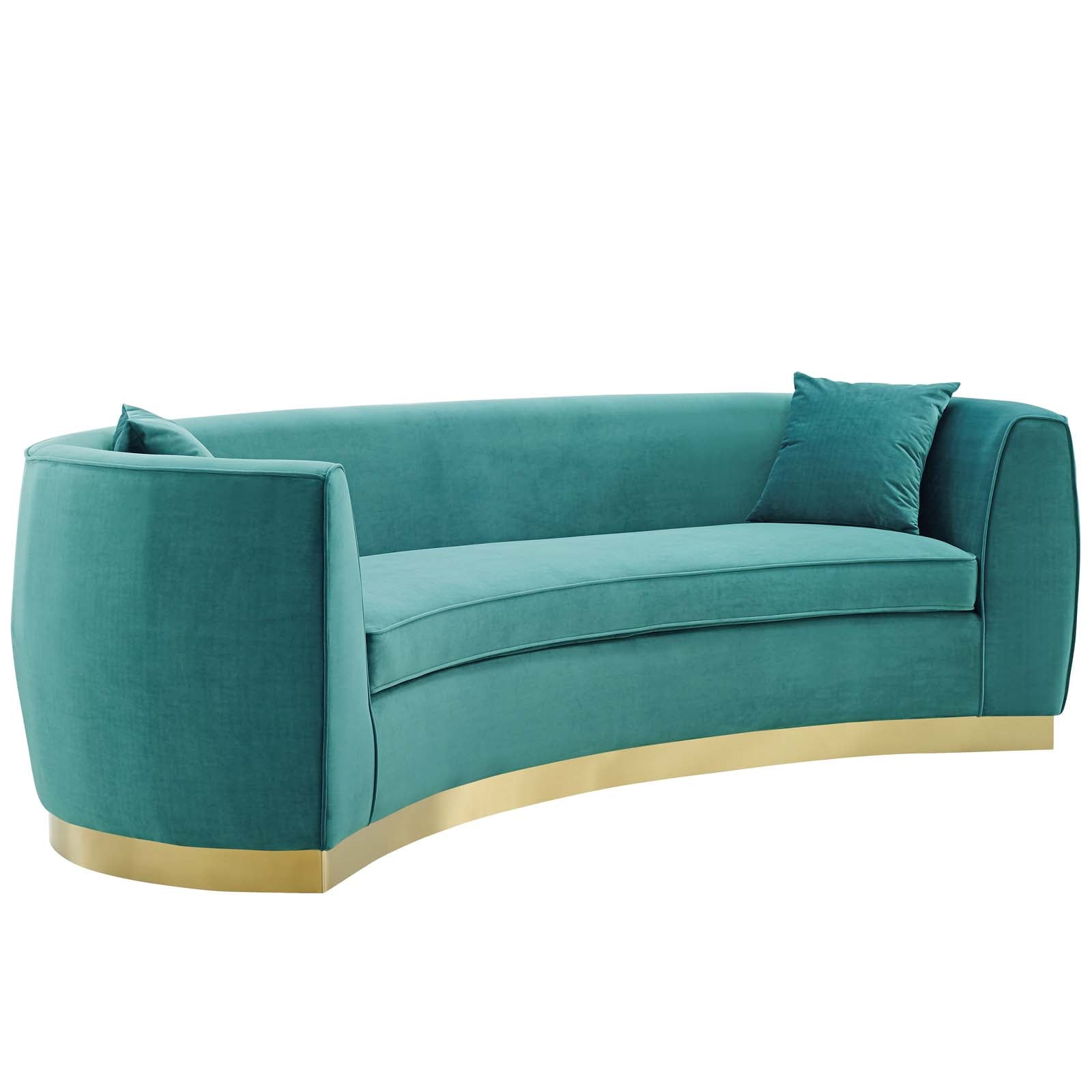 Tiara Velvet Sofa