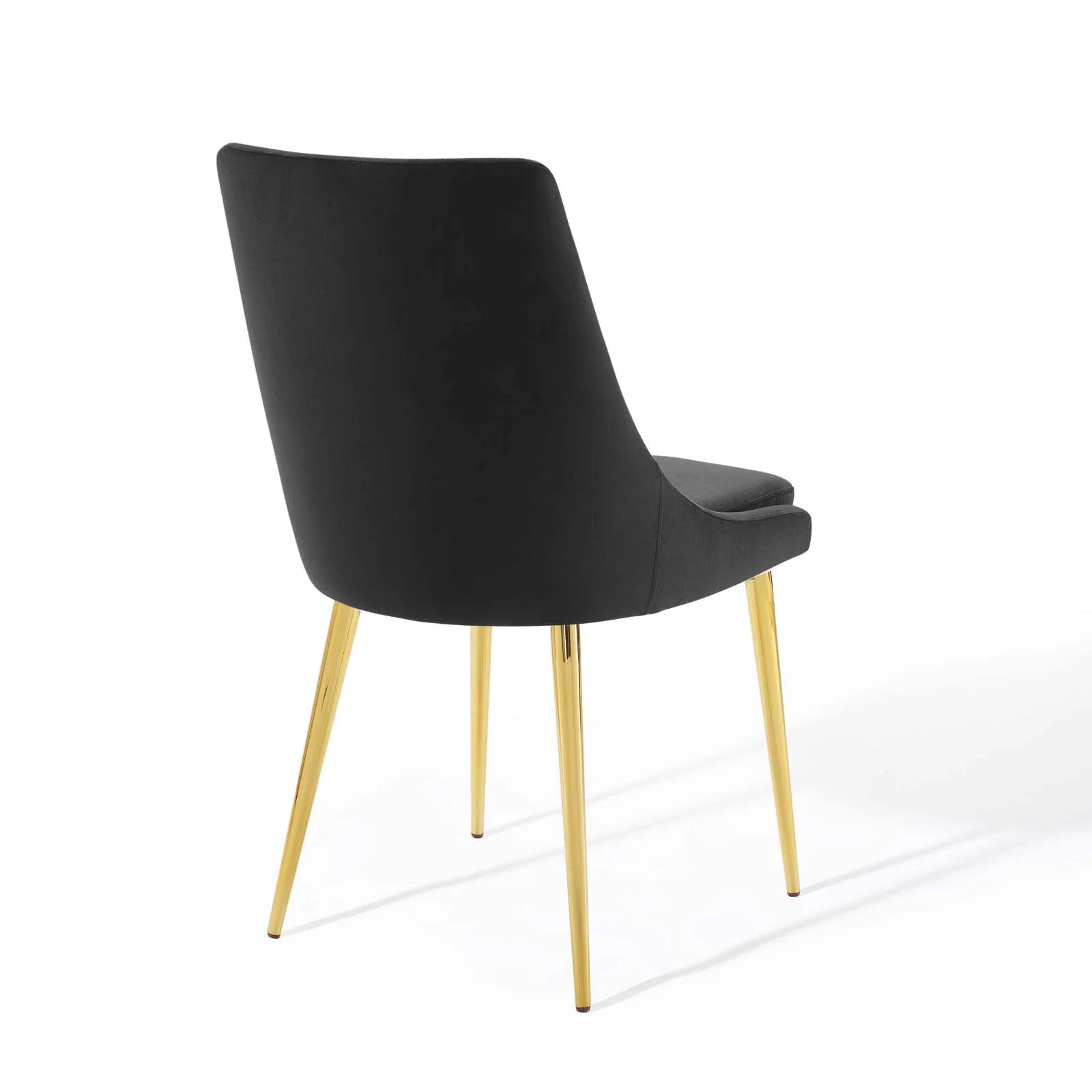 Viscount Modern Accent Performance Velvet Dining Chair