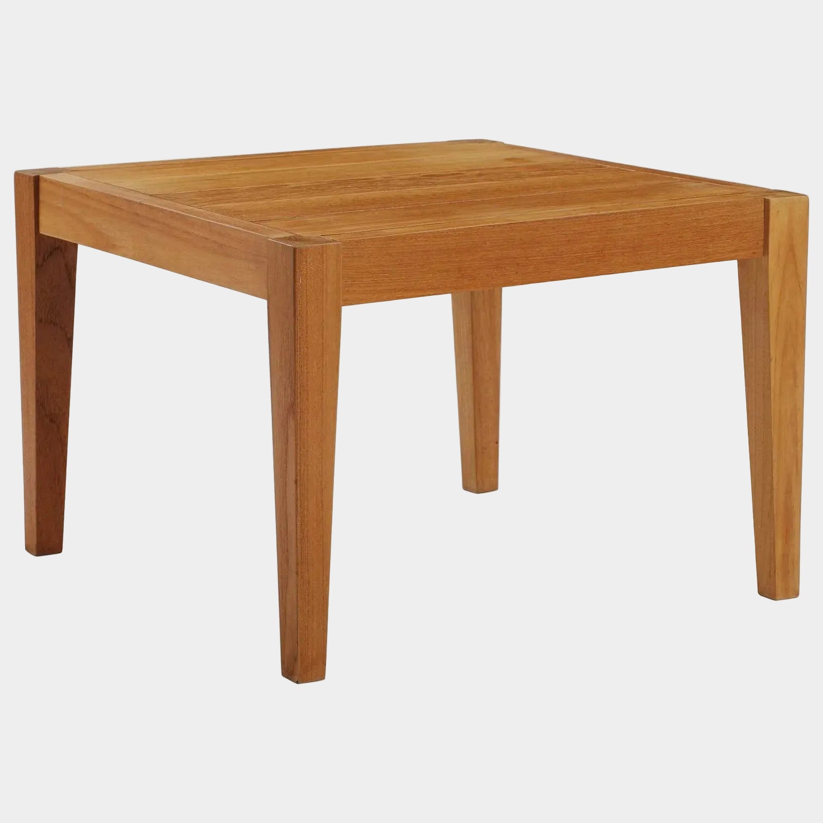 Northlake Outdoor Patio Premium Grade A Teak Wood Side Table in Natural