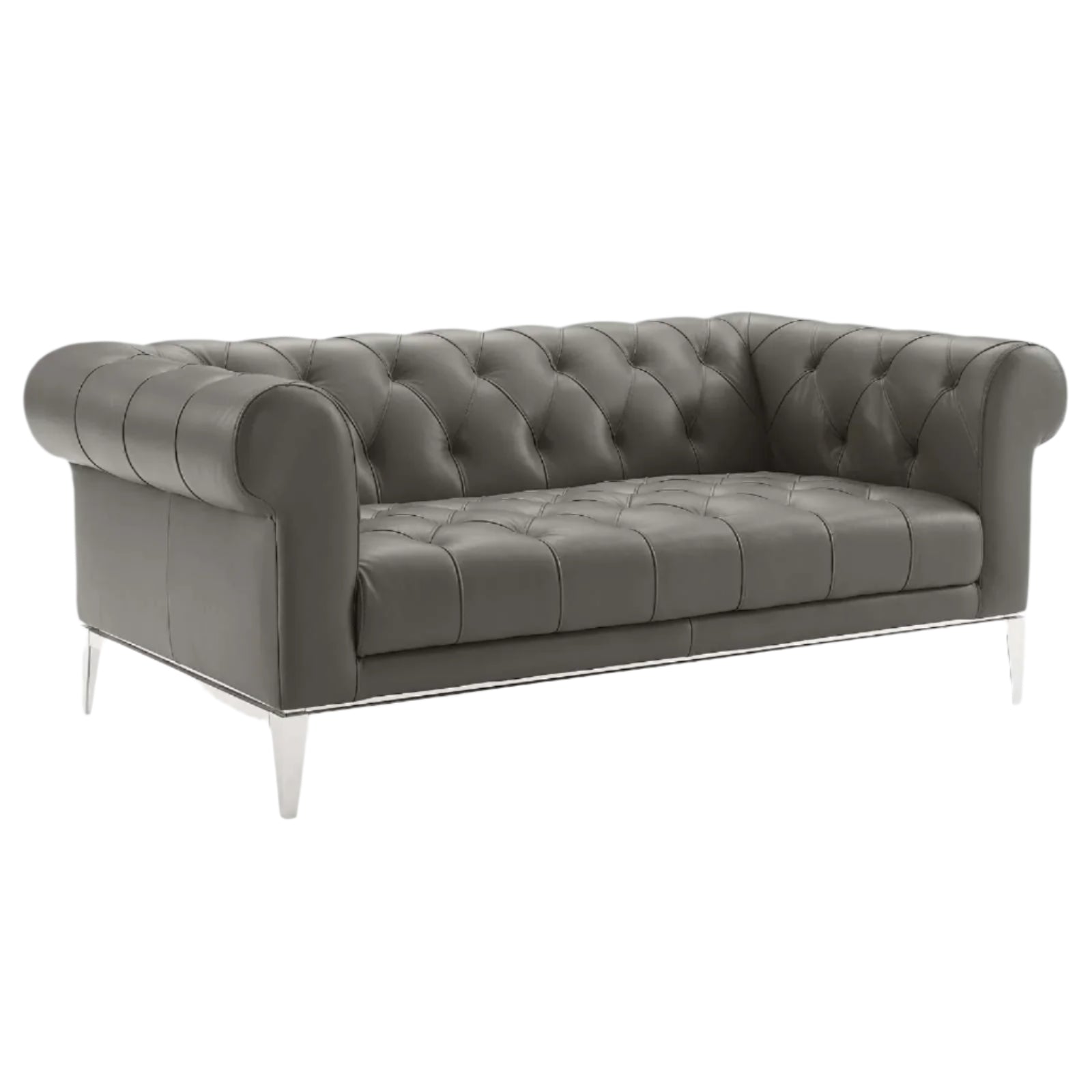 Chaise sans accoudoirs rembourrée en duvet Commix