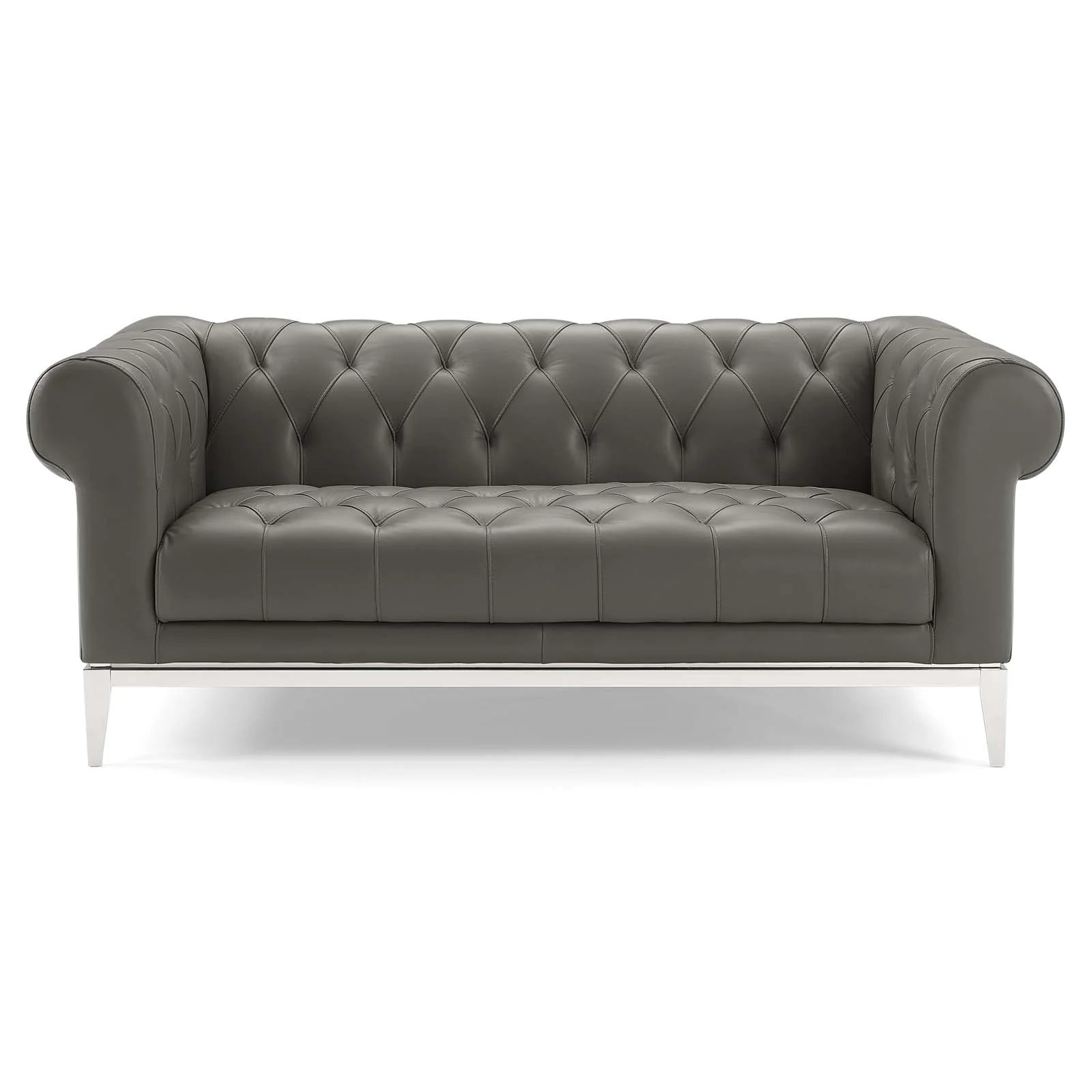 Chaise sans accoudoirs rembourrée en duvet Commix