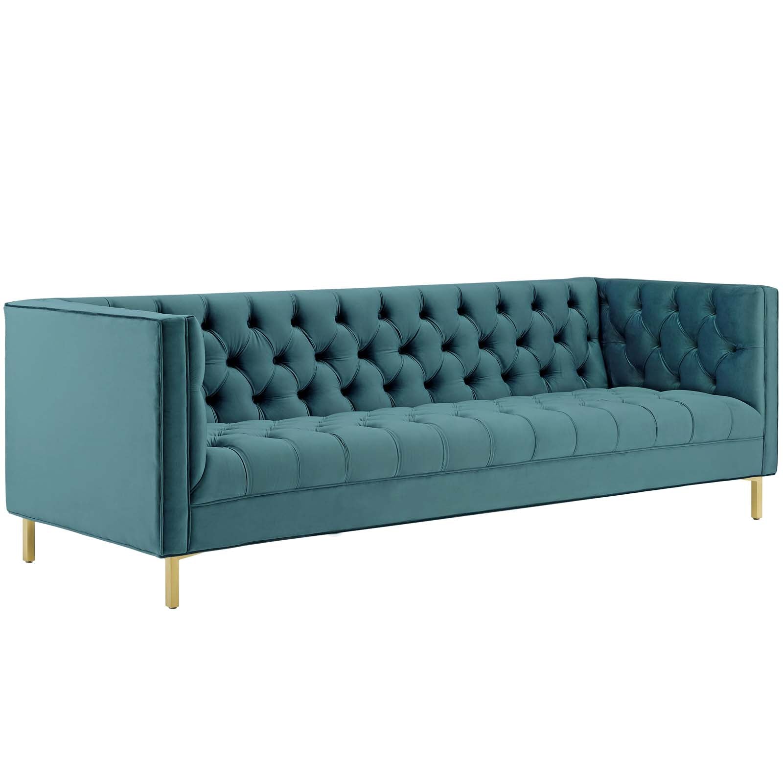 Diona Velvet Sofa