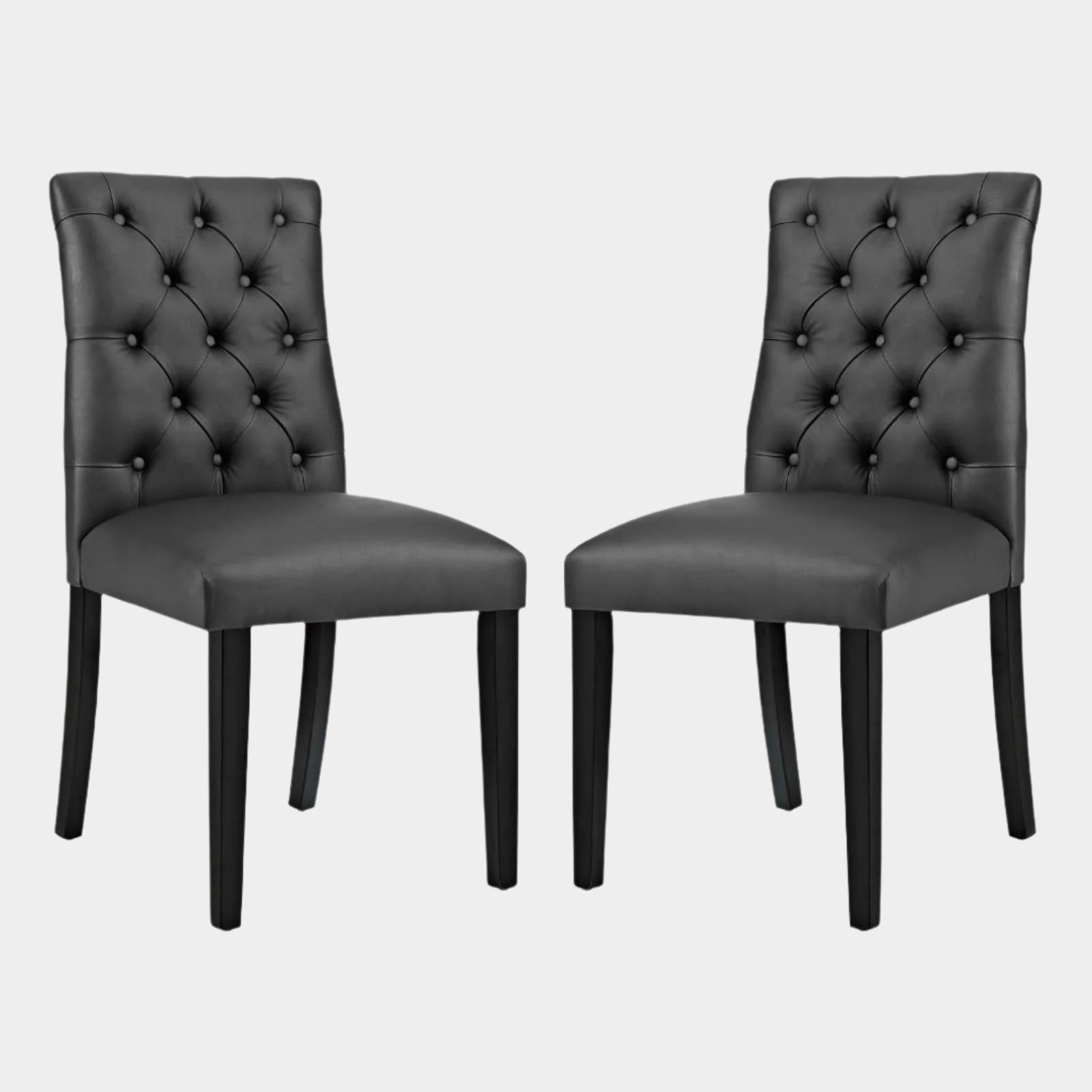 Duchess Dining Chair Vinyl Set of 2