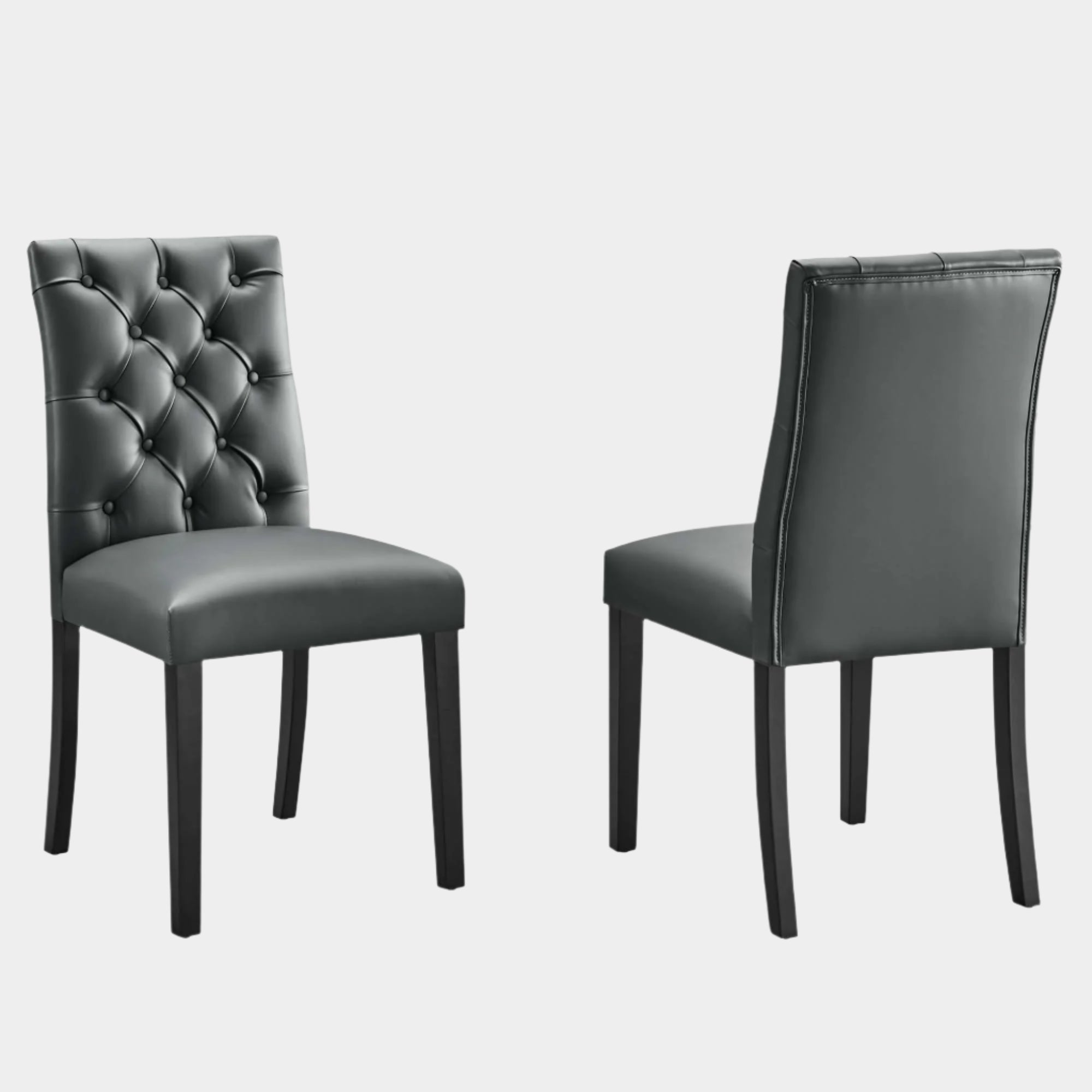 Duchess Dining Chair Vinyl Set of 2