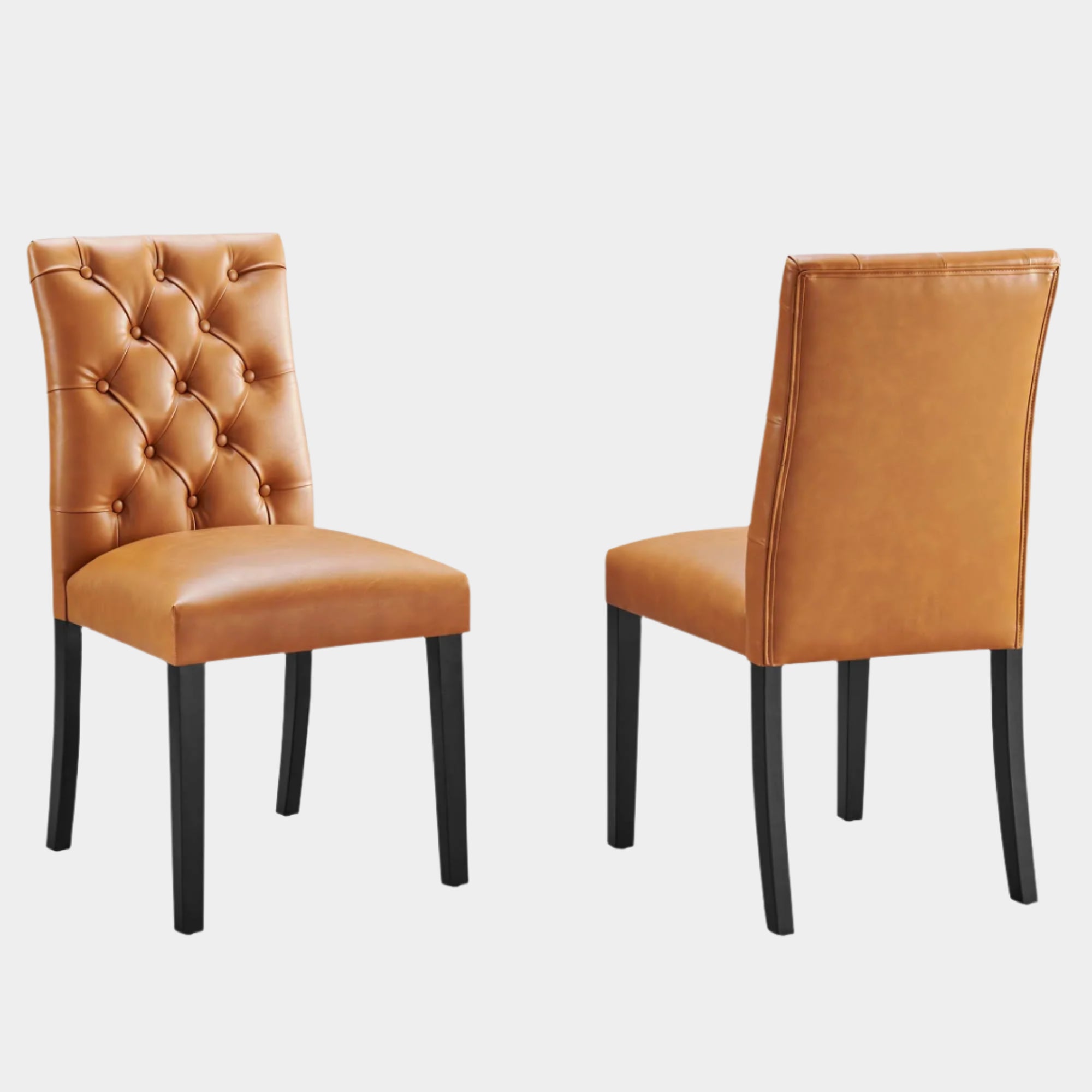 Duchess Dining Chair Vinyl Set of 2