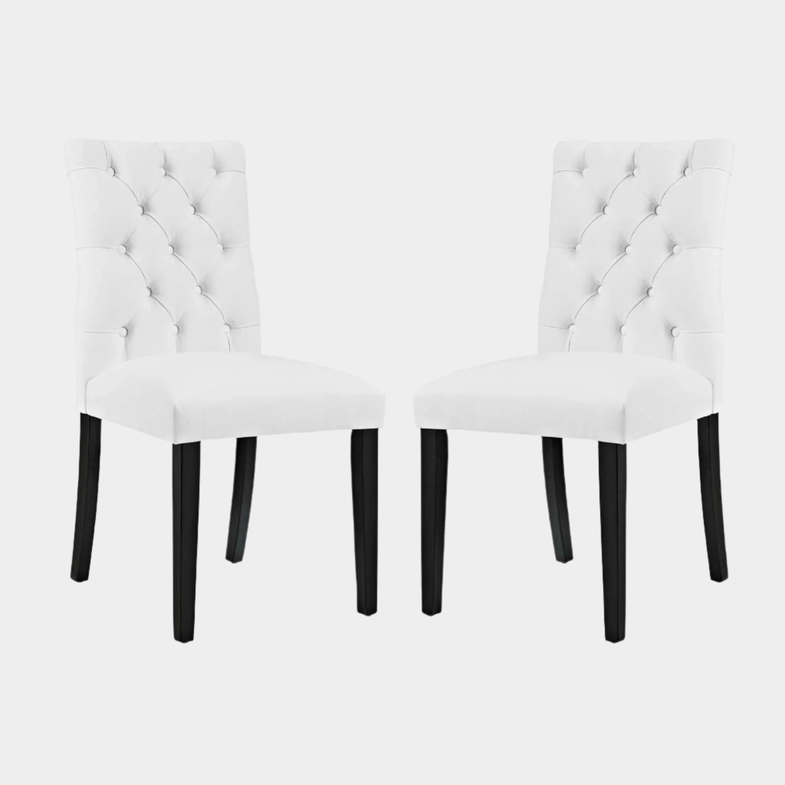 Duchess Dining Chair Vinyl Set of 2