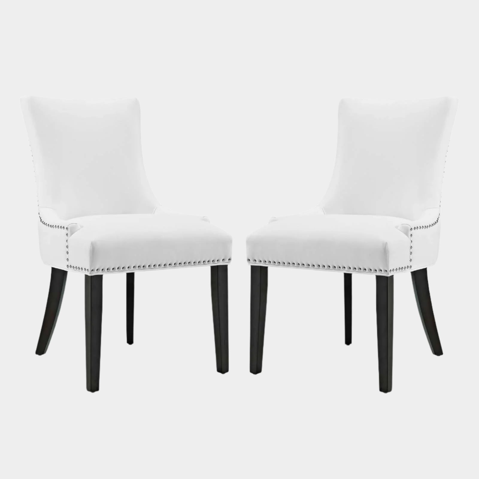 Marquis Dining Chair Faux Leather Set of 2