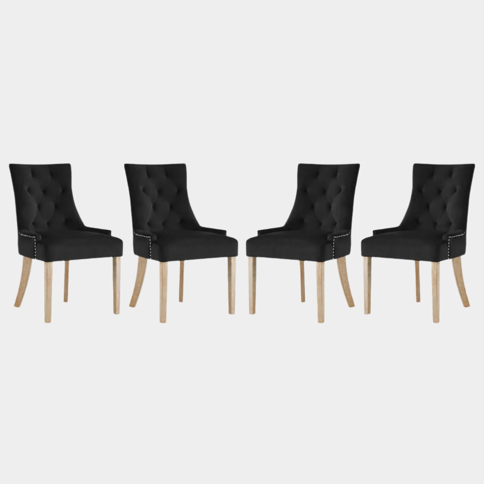 Pose Dining Chair Performance Velvet Set of 4