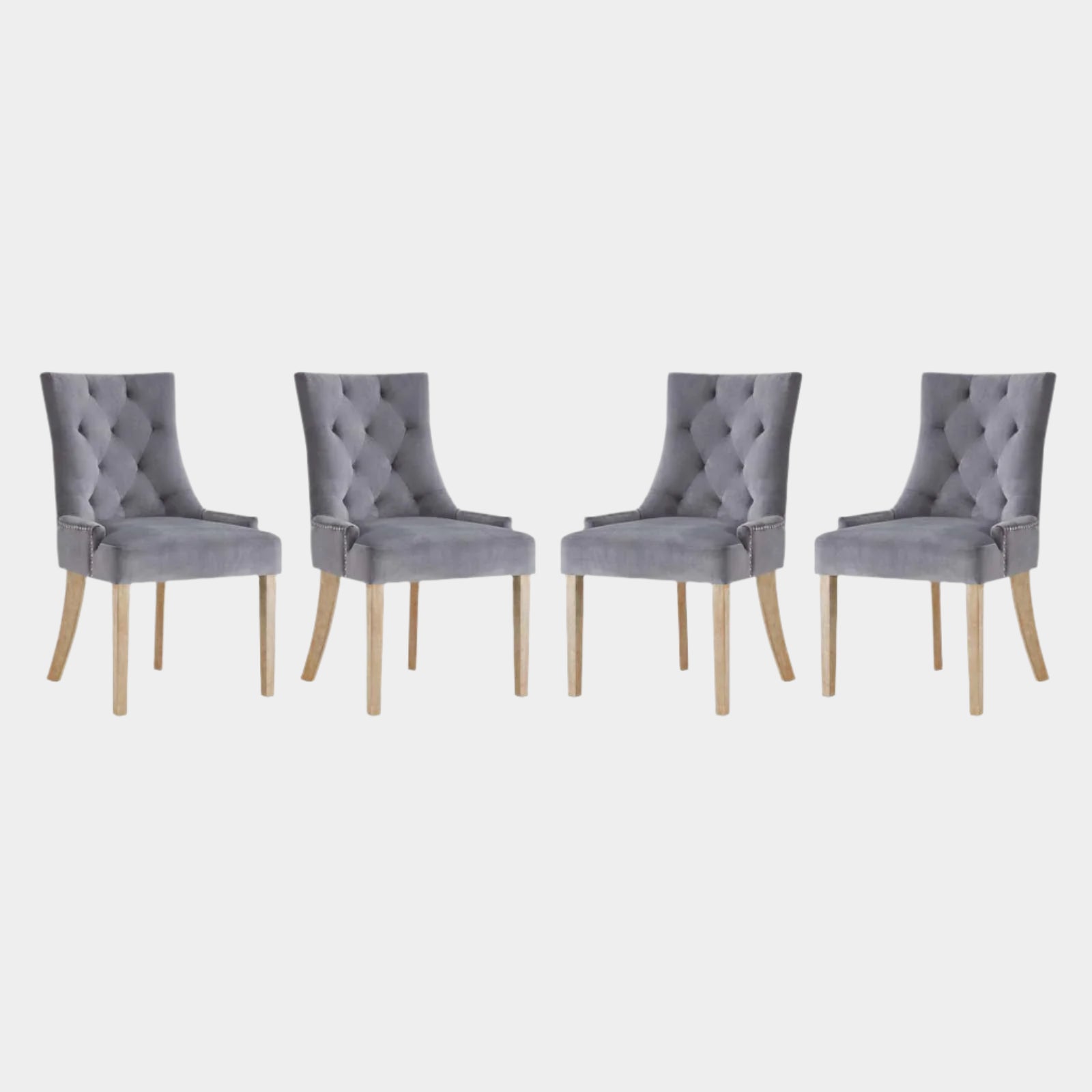 Pose Dining Chair Performance Velvet Set of 4