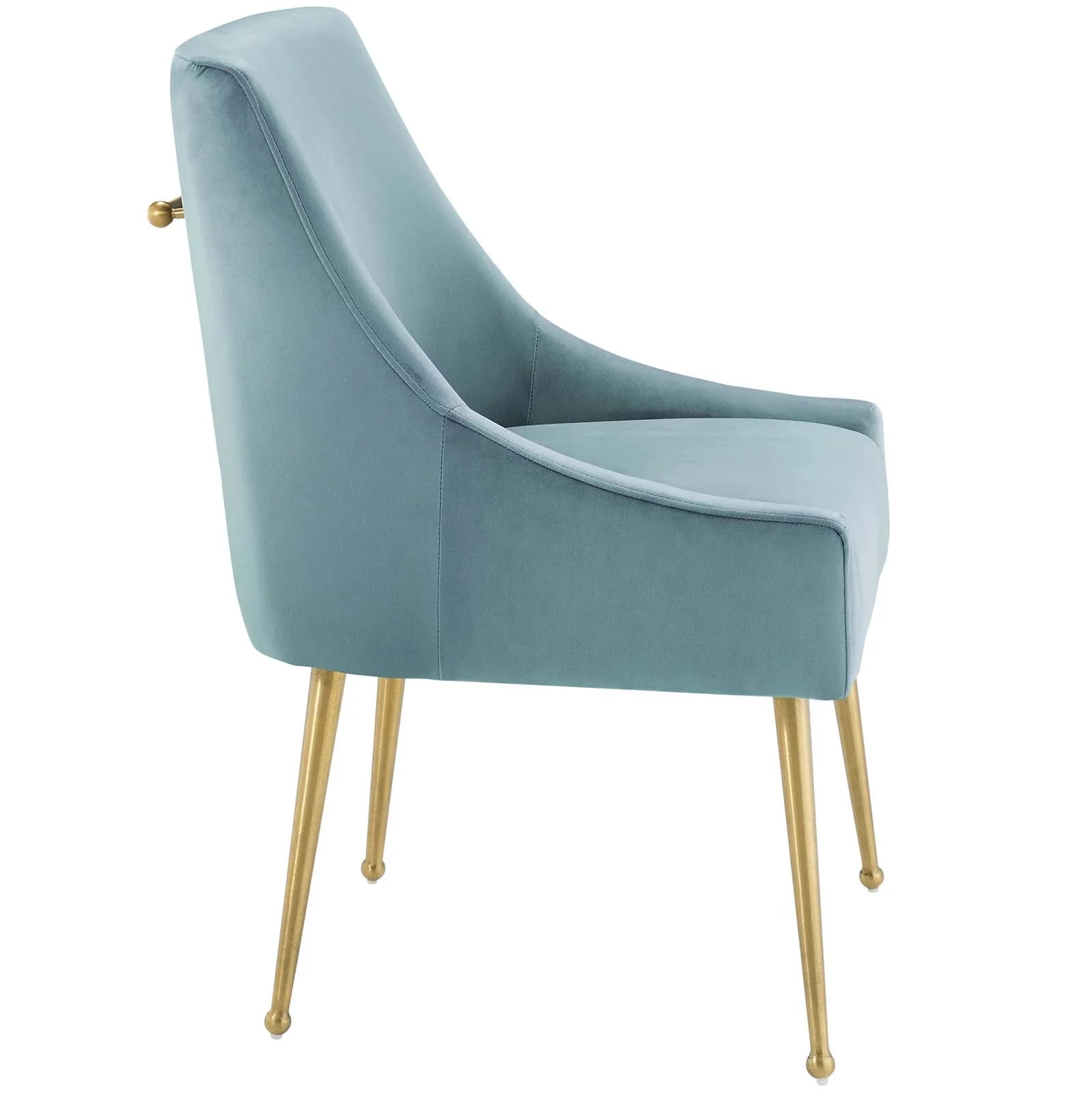 Discern Upholstered Performance Velvet Dining Chair