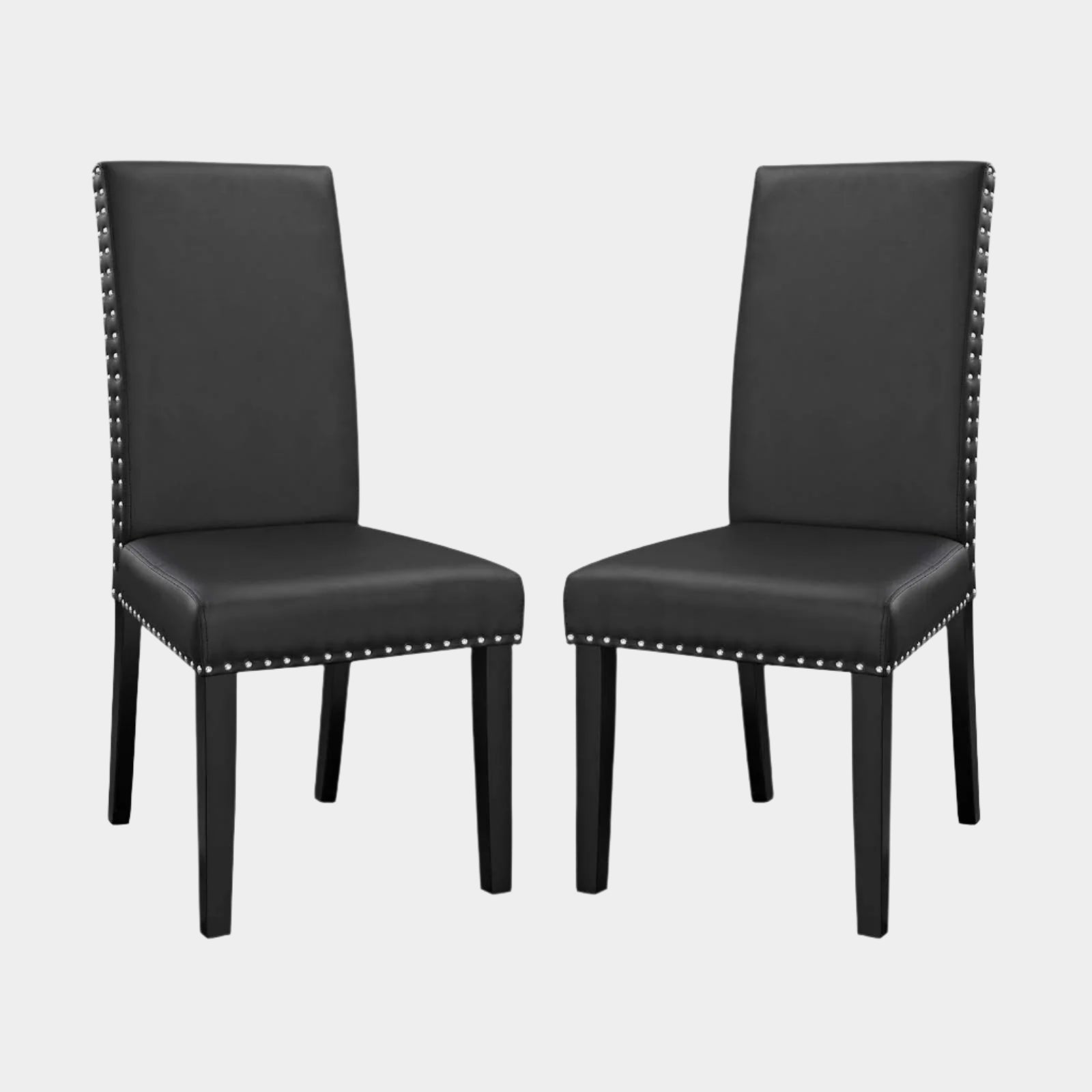 Parcel Dining Side Chair Vinyl Set of 2