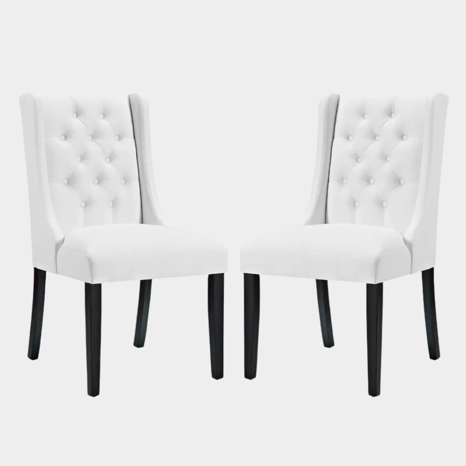 Baronet Dining Chair Vinyl Set of 2