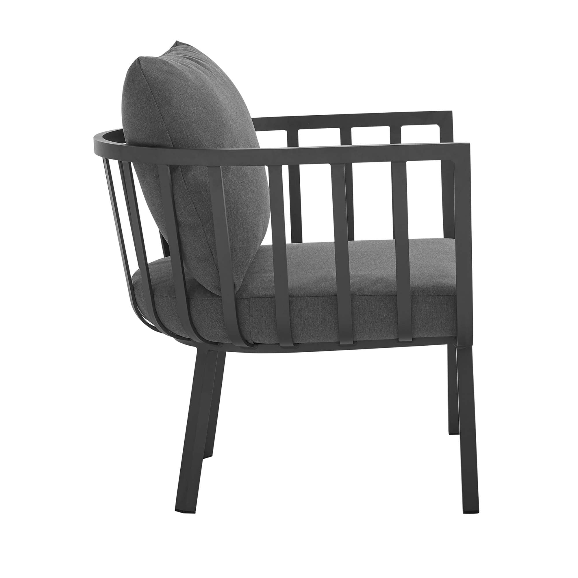 Riverside Outdoor Patio Aluminum Armchair