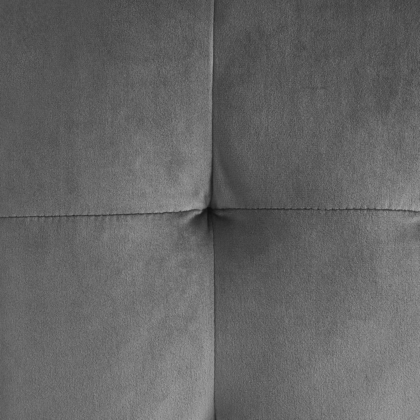 Chaise sans accoudoirs rembourrée en duvet Commix