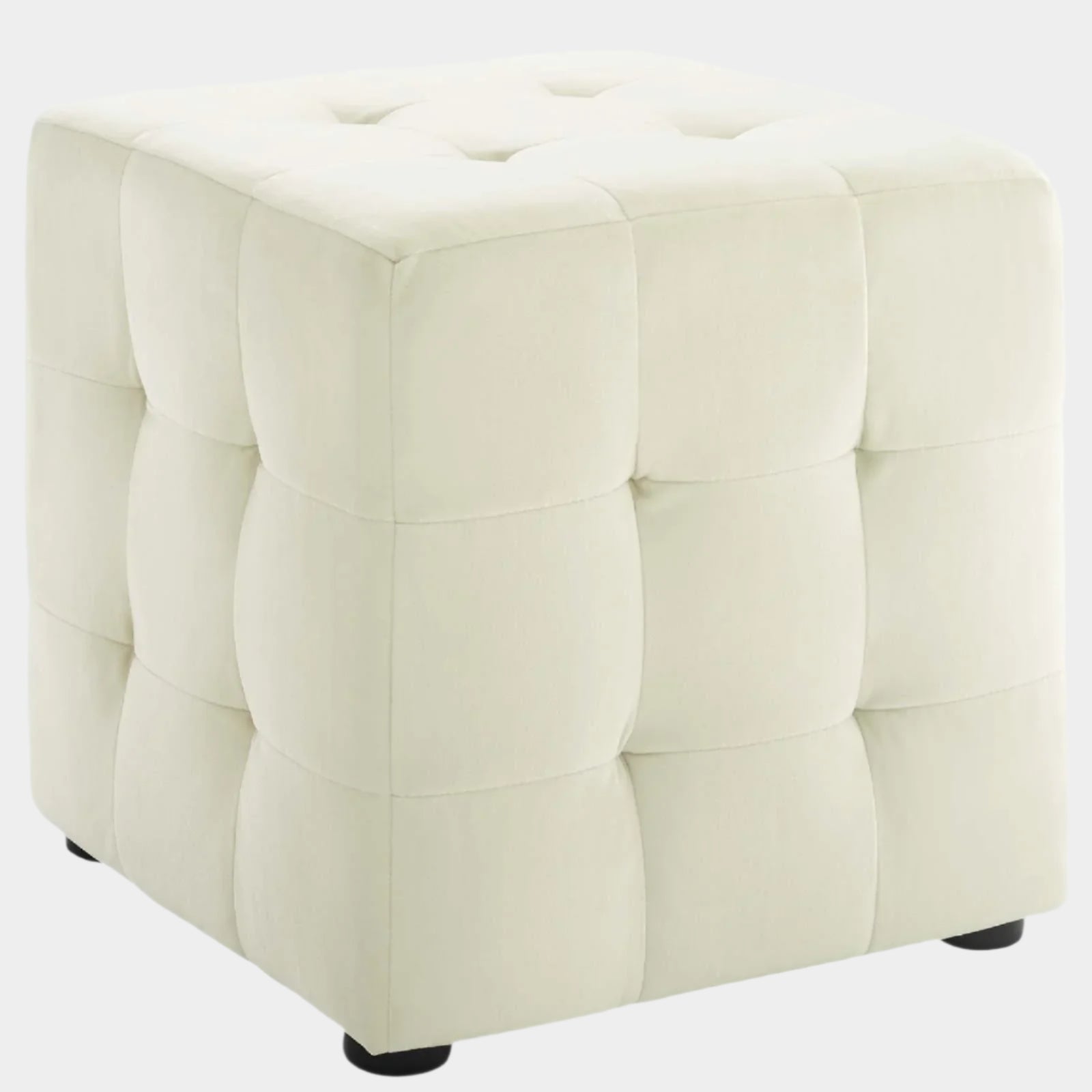 Chaise sans accoudoirs rembourrée en duvet Commix