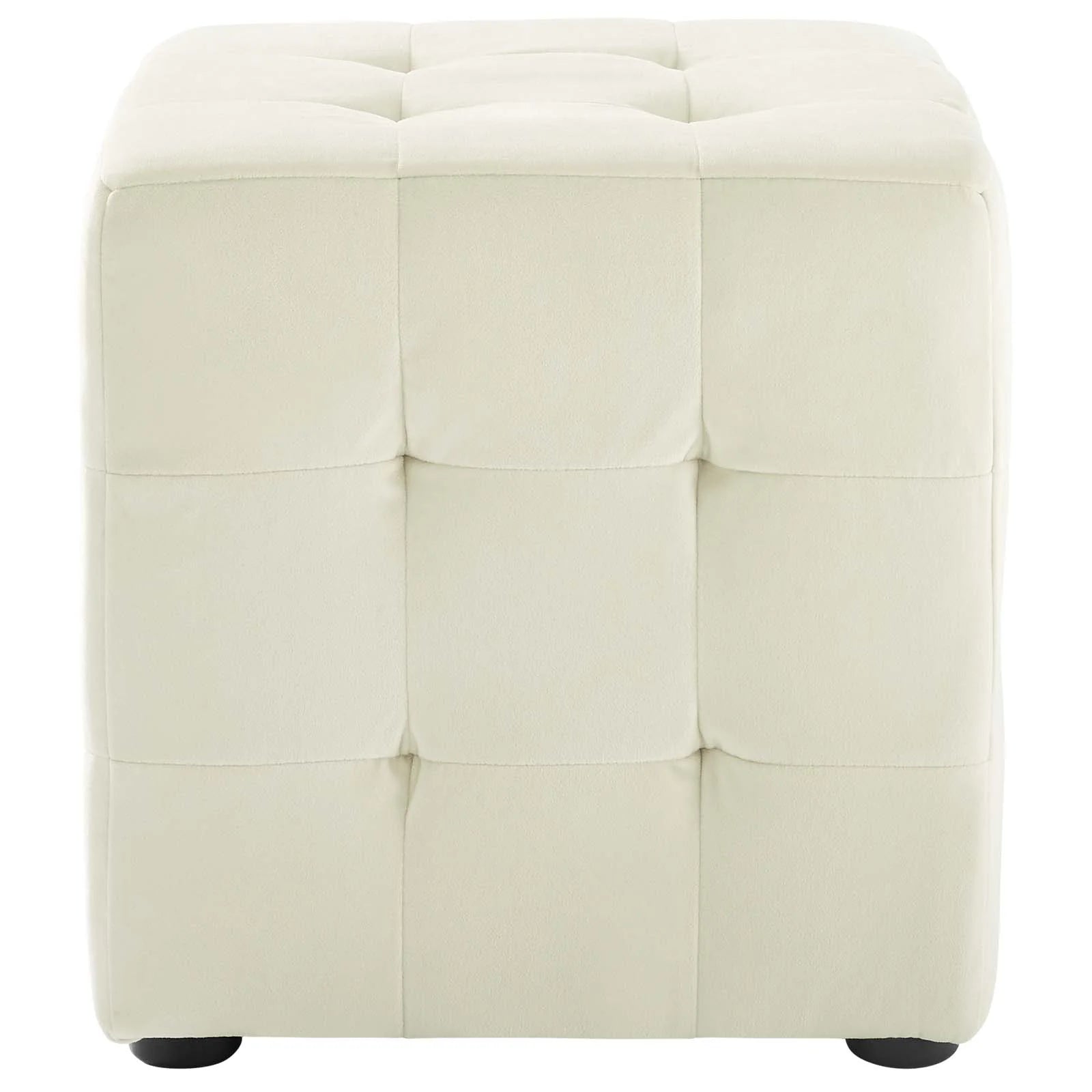 Chaise sans accoudoirs rembourrée en duvet Commix