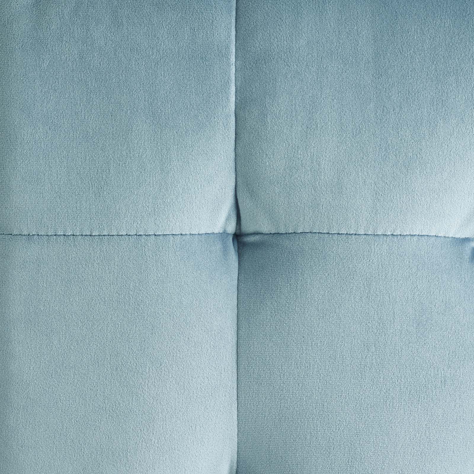 Chaise sans accoudoirs rembourrée en duvet Commix